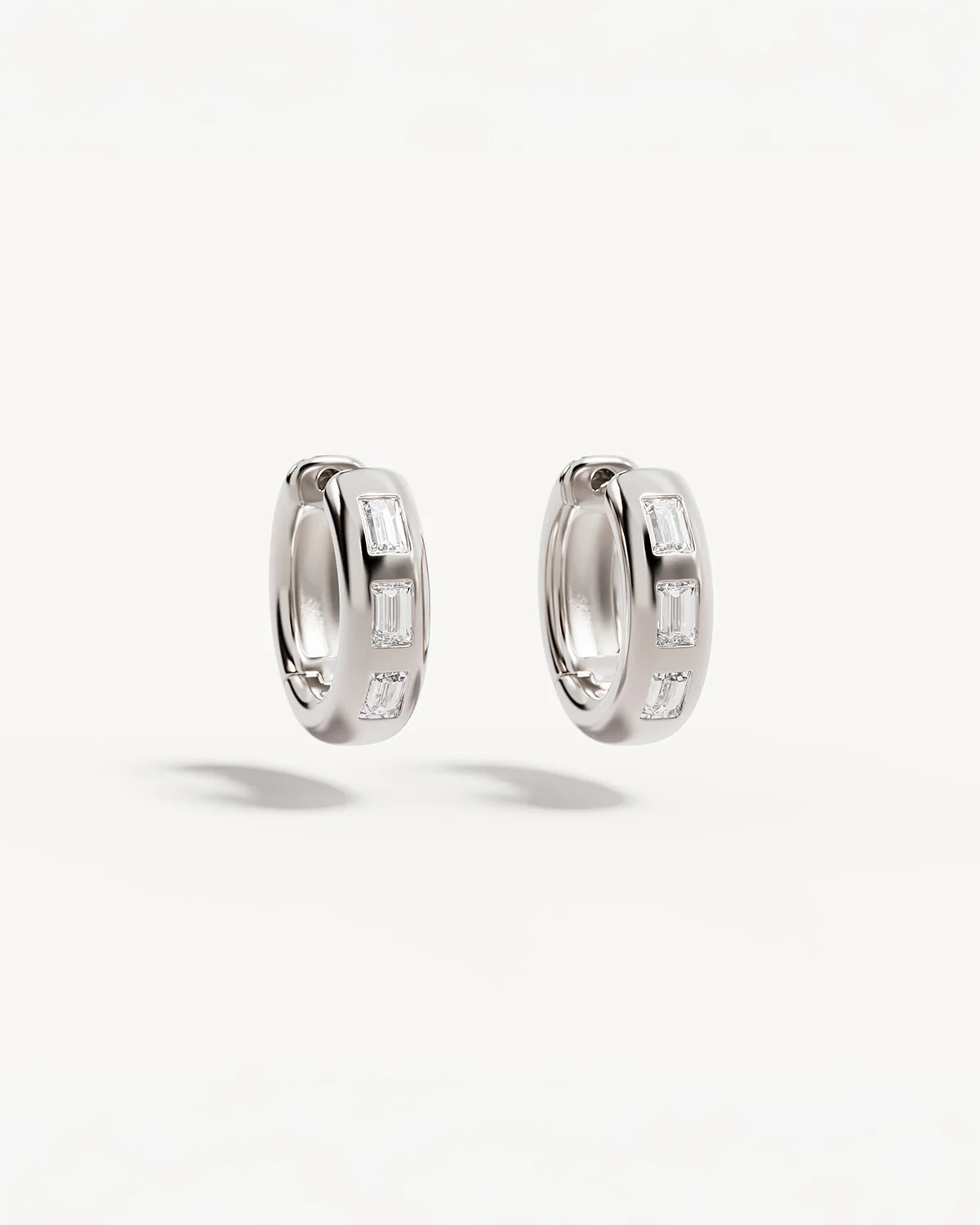 Sterling Silver Magic in Stillness Hoops
