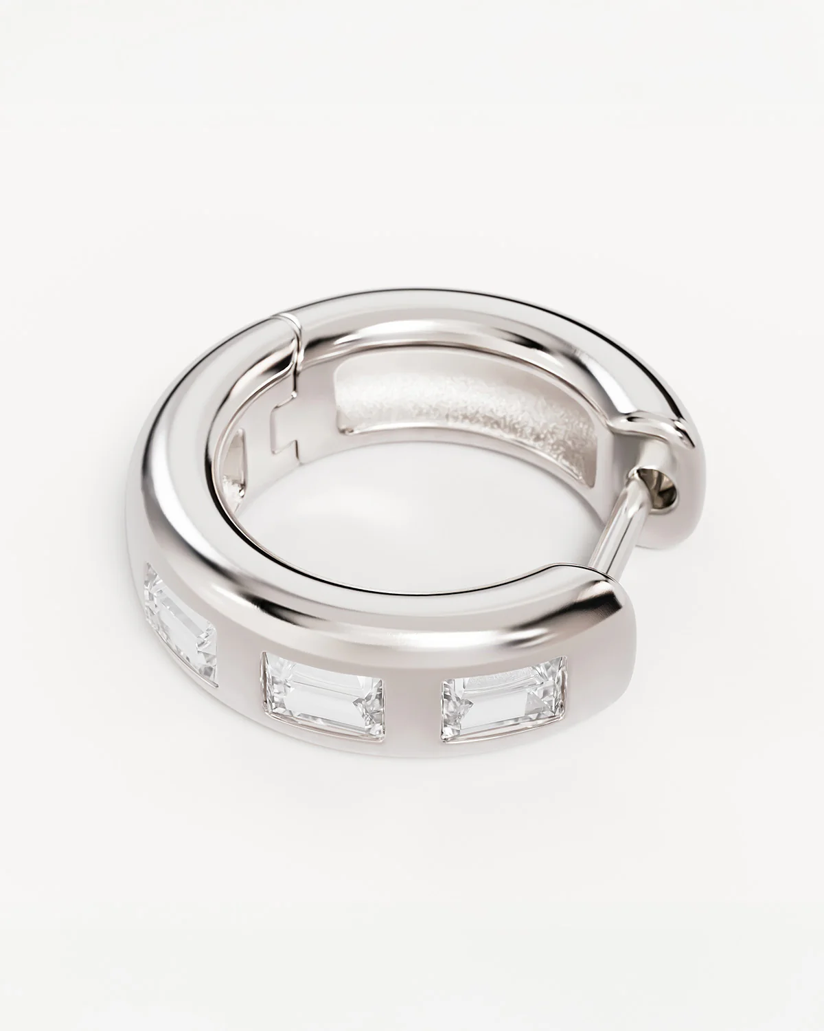 Sterling Silver Magic in Stillness Hoops