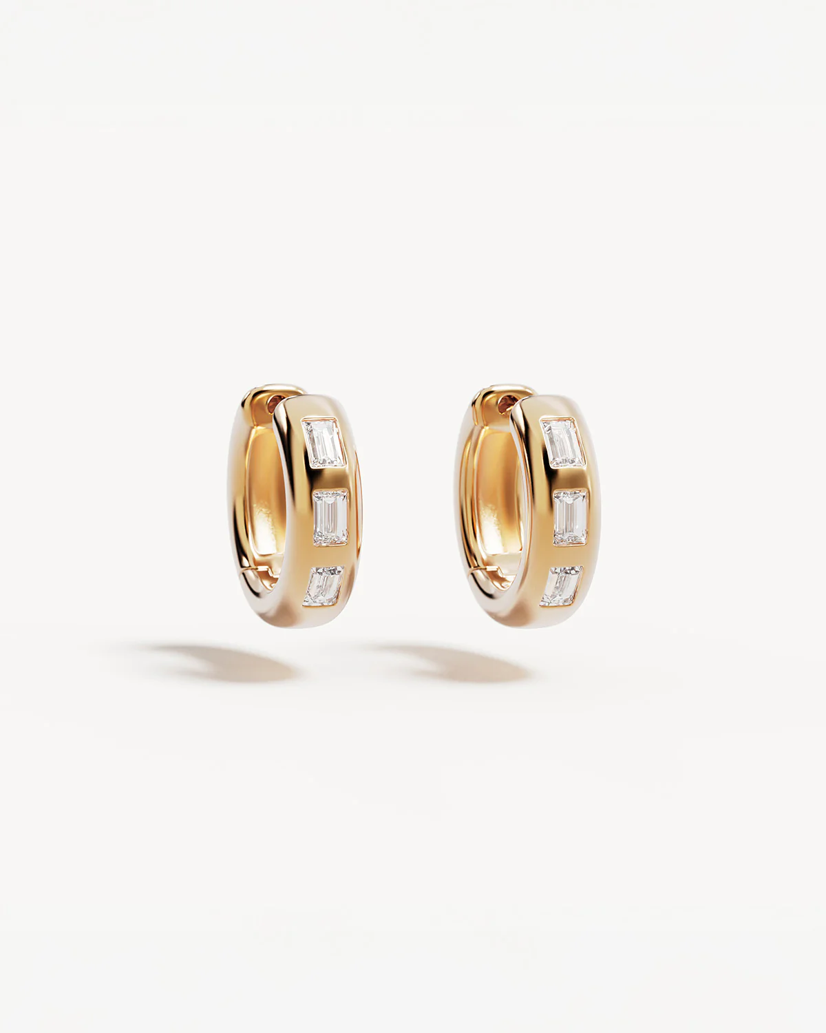 18k Gold Plated Magic in Stillness Hoops
