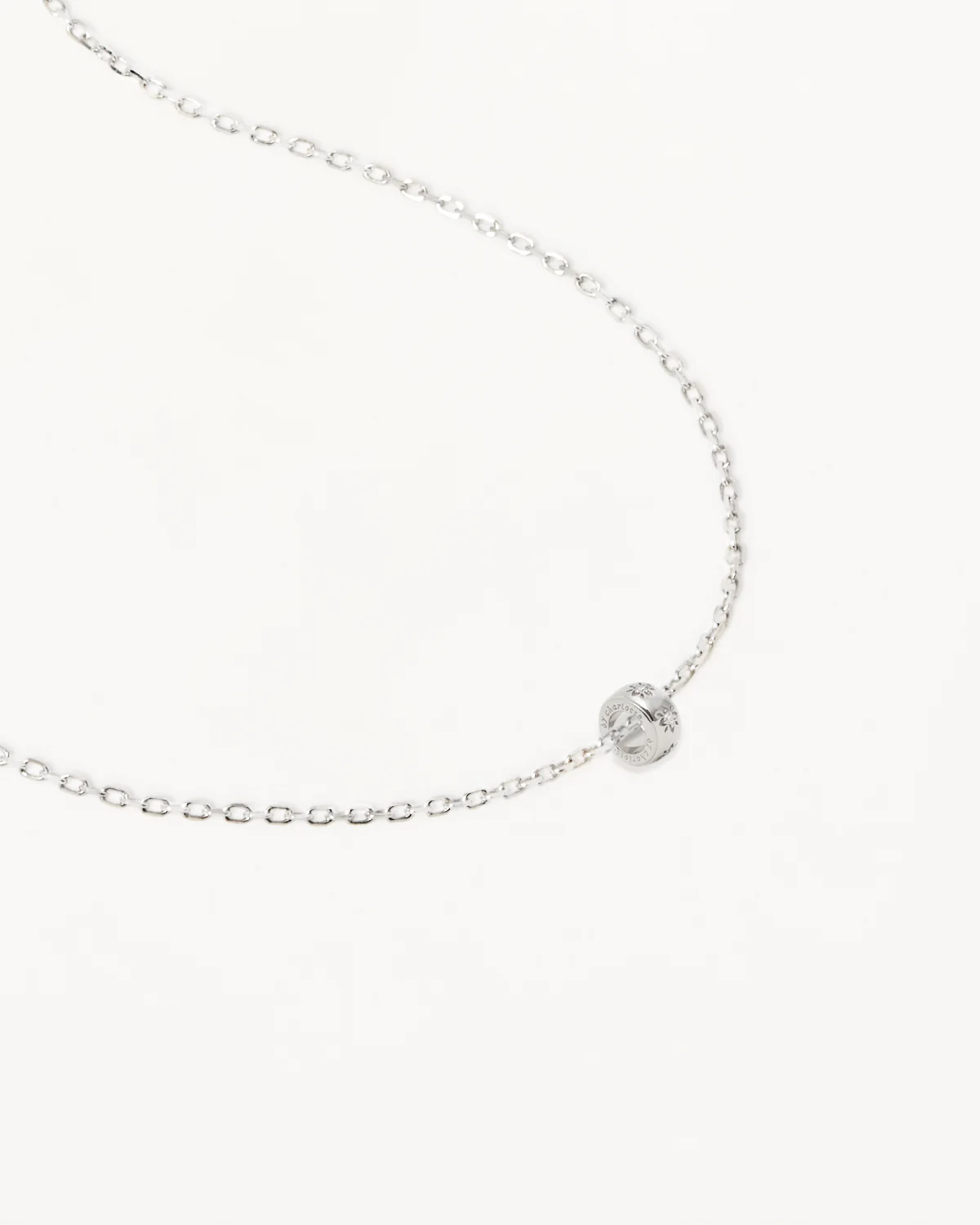 Sterling Silver 18’’ New Beginnings Lotus Petal Charm Necklace