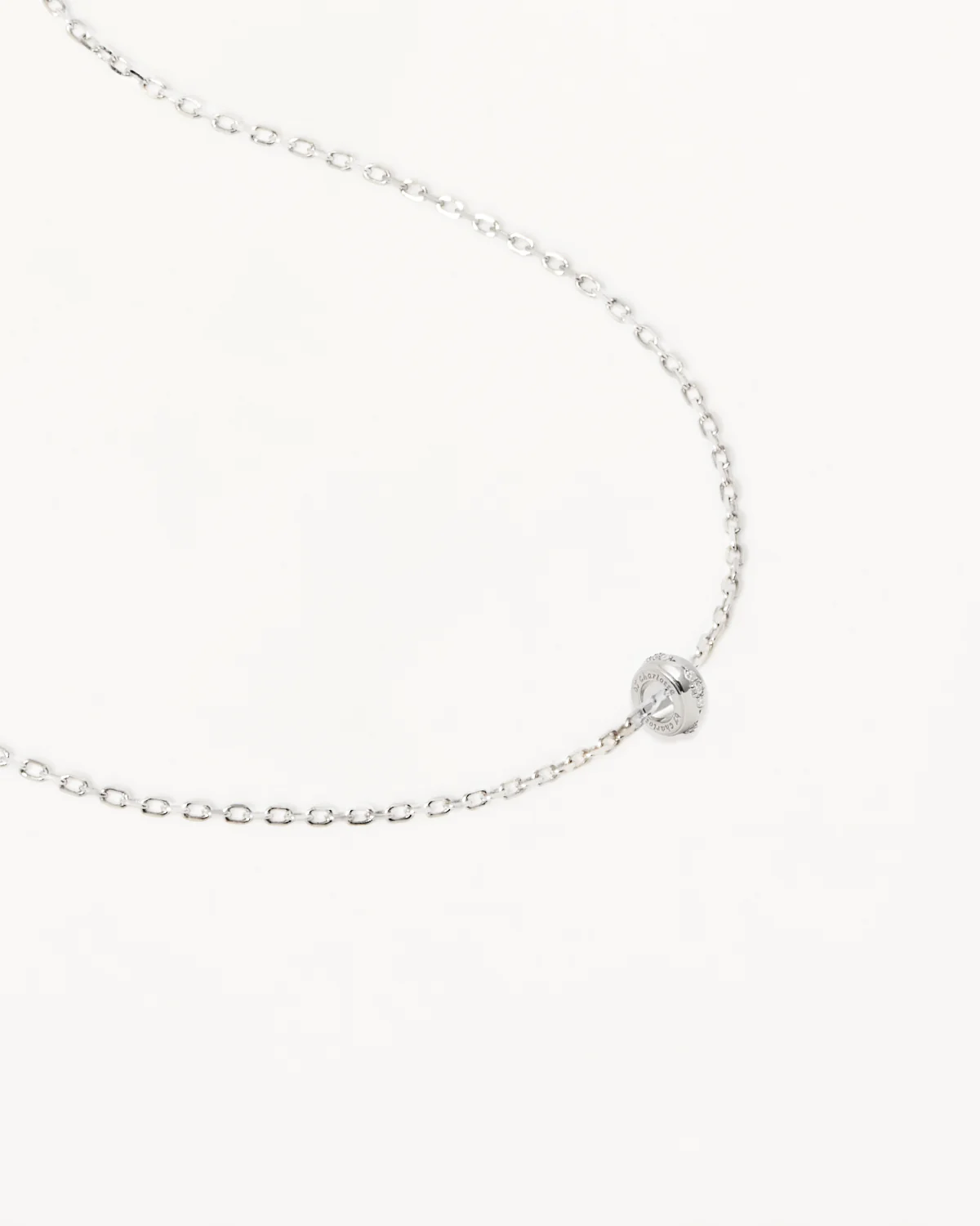 Sterling Silver 18’’ In Bloom Petal Charm Necklace