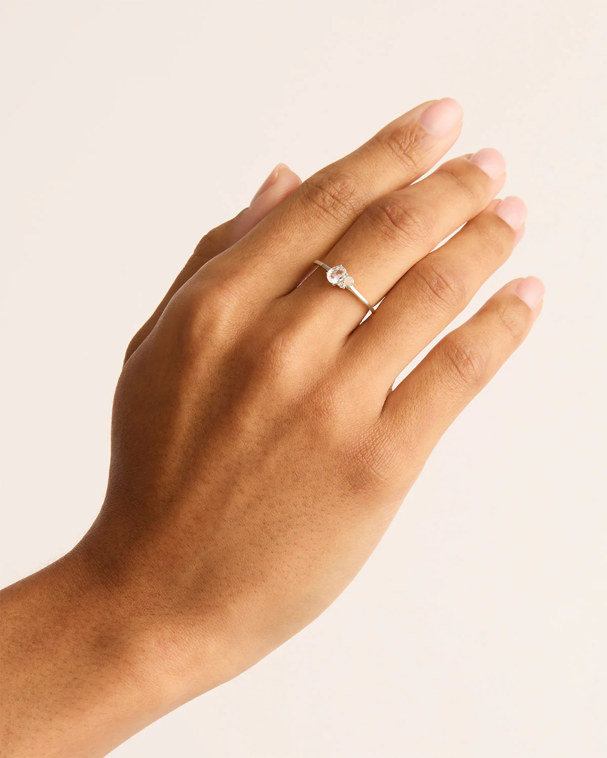 2191-sterling-silver-kindred-birthstone-ring-april-2.webp Sterling Silver Kindred Birthstone Ring - April
