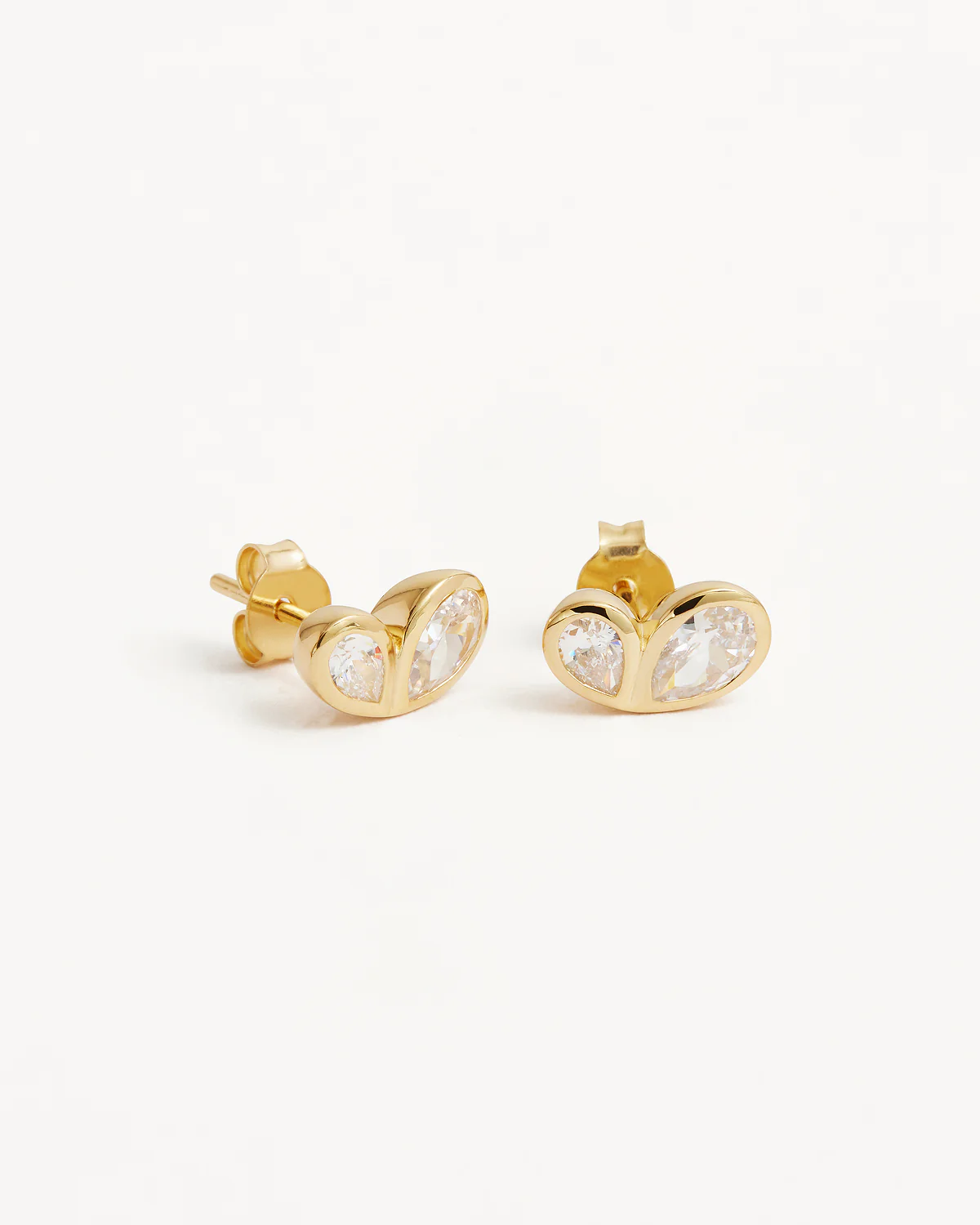 18k Gold Vermeil Adored Stud Earrings