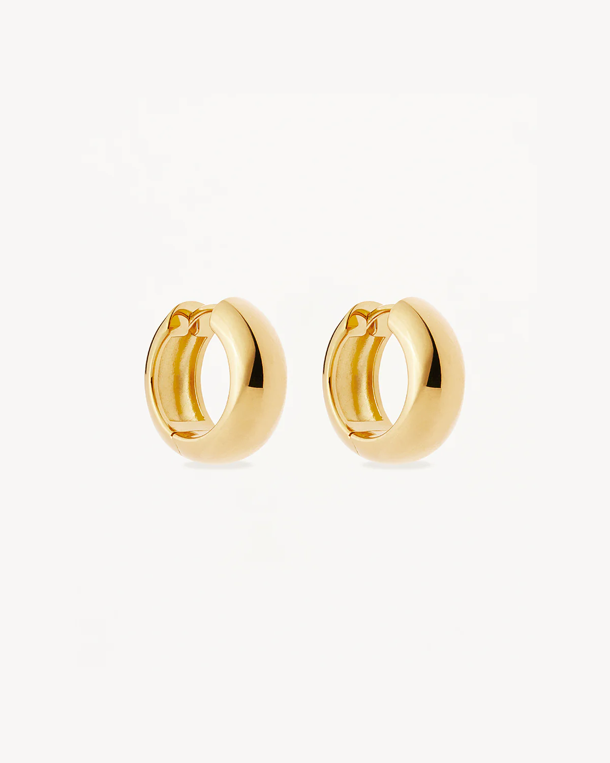 18k Gold Vermeil Bold Small Hoops