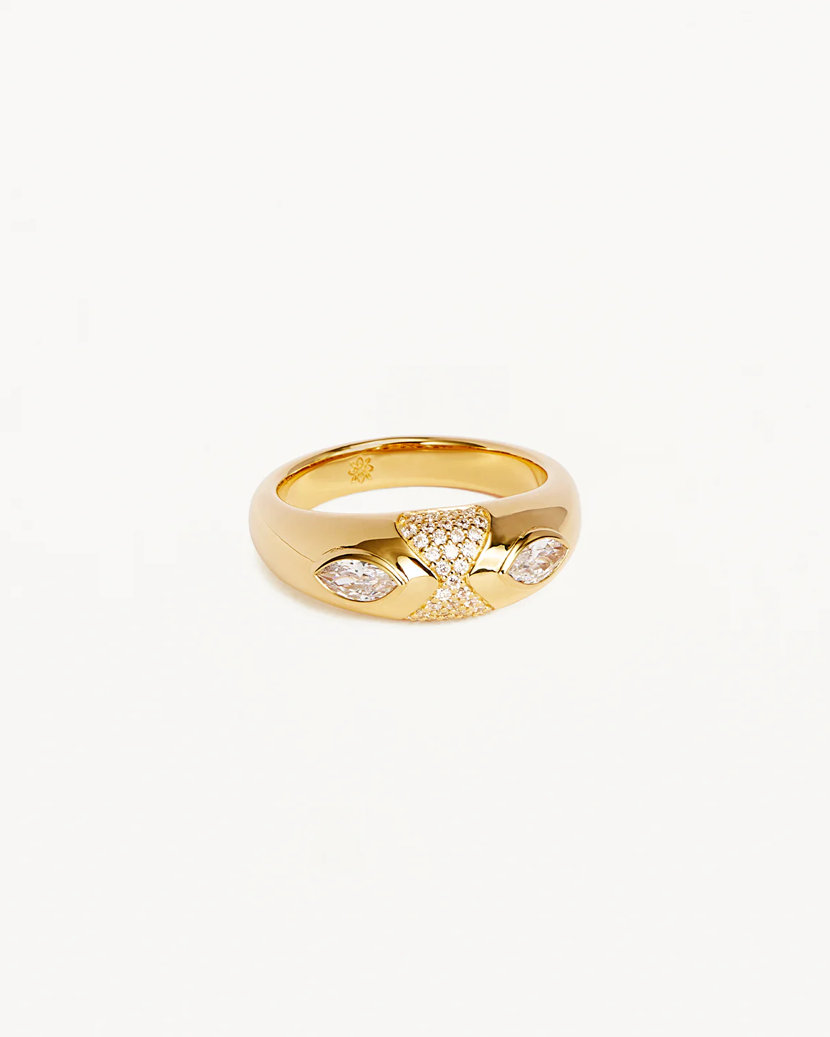 18k Gold Vermeil Watchful Gaze Ring
