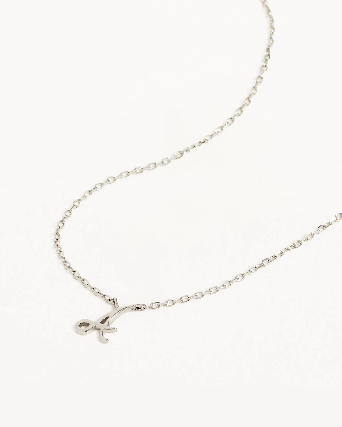 Sterling Silver Love Letter Necklace