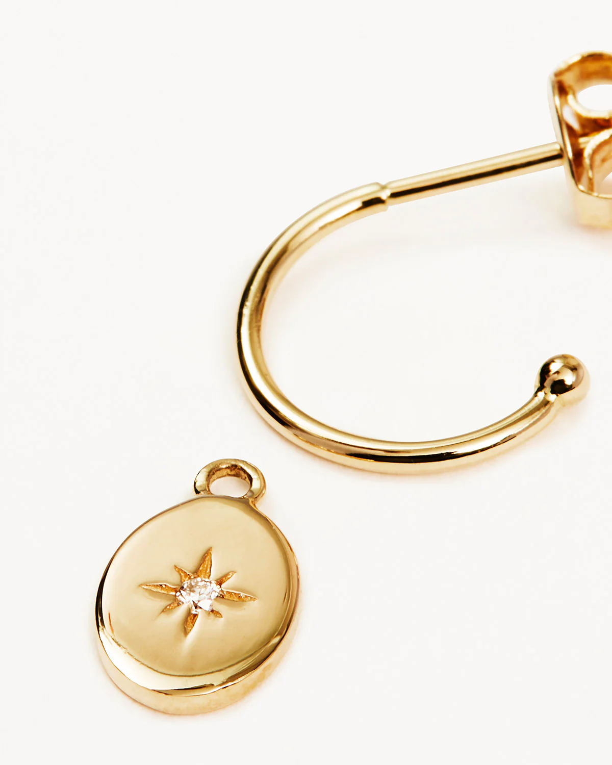 236-14k-solid-gold-shine-your-light-diamond-hoop-3.webp 14k Solid Gold Shine Your Light Diamond Hoop