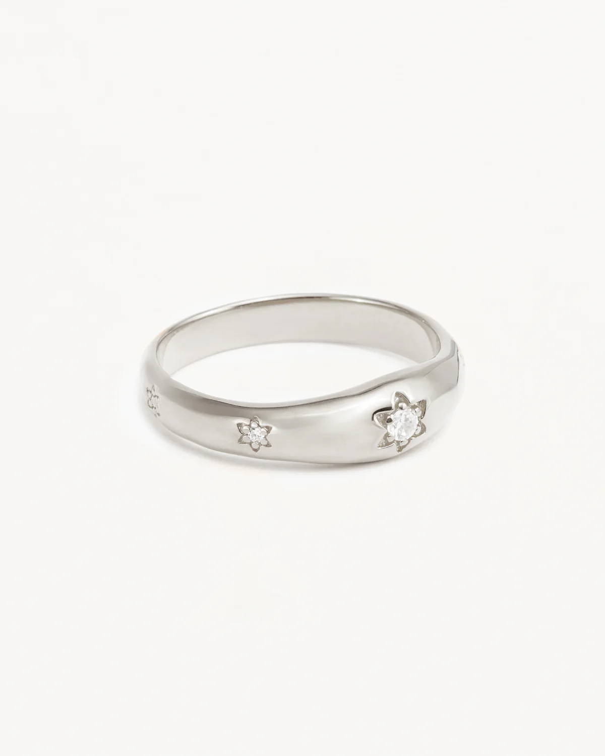 Sterling Silver Align Your Soul Ring