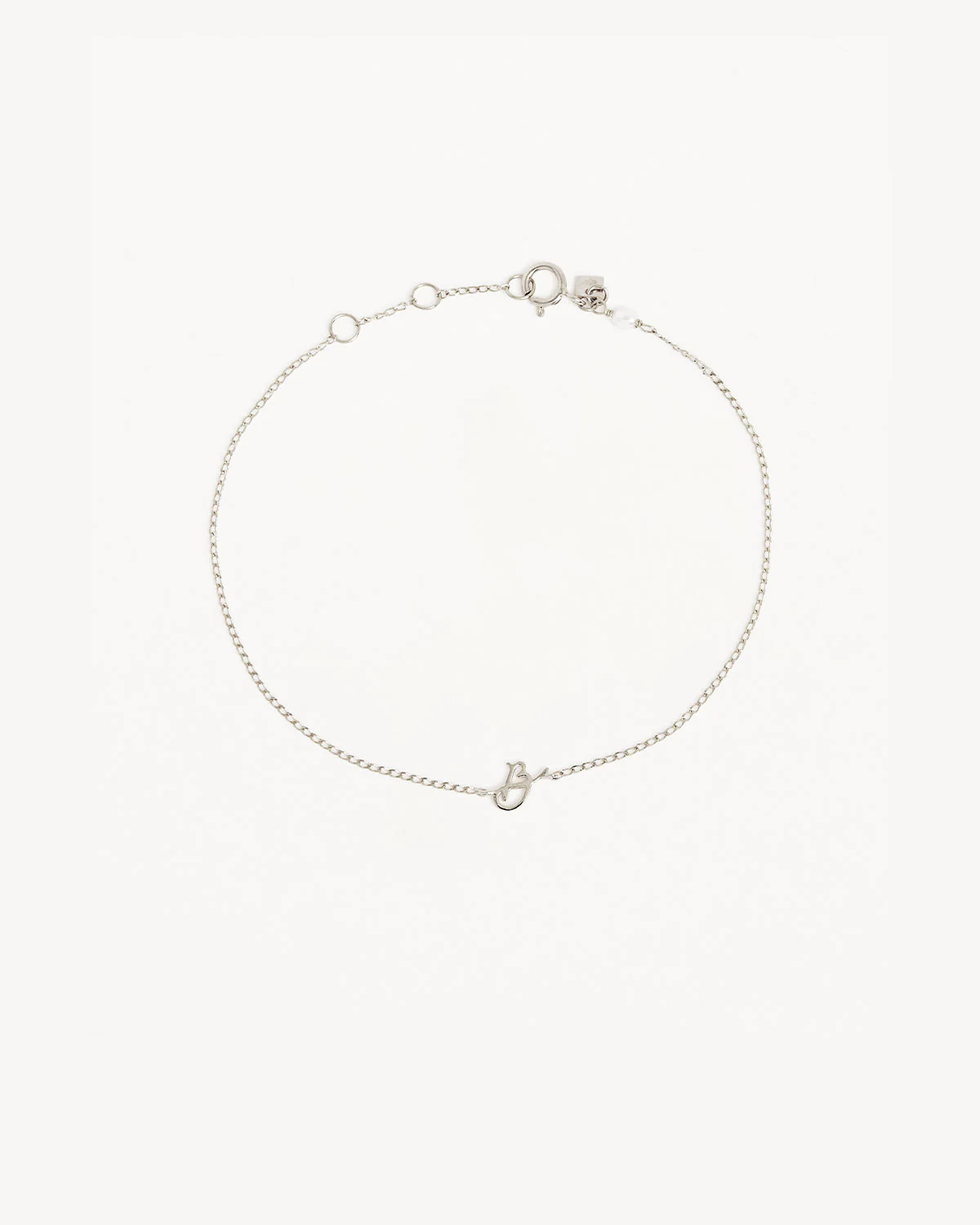 Sterling Silver Love Letter Bracelet