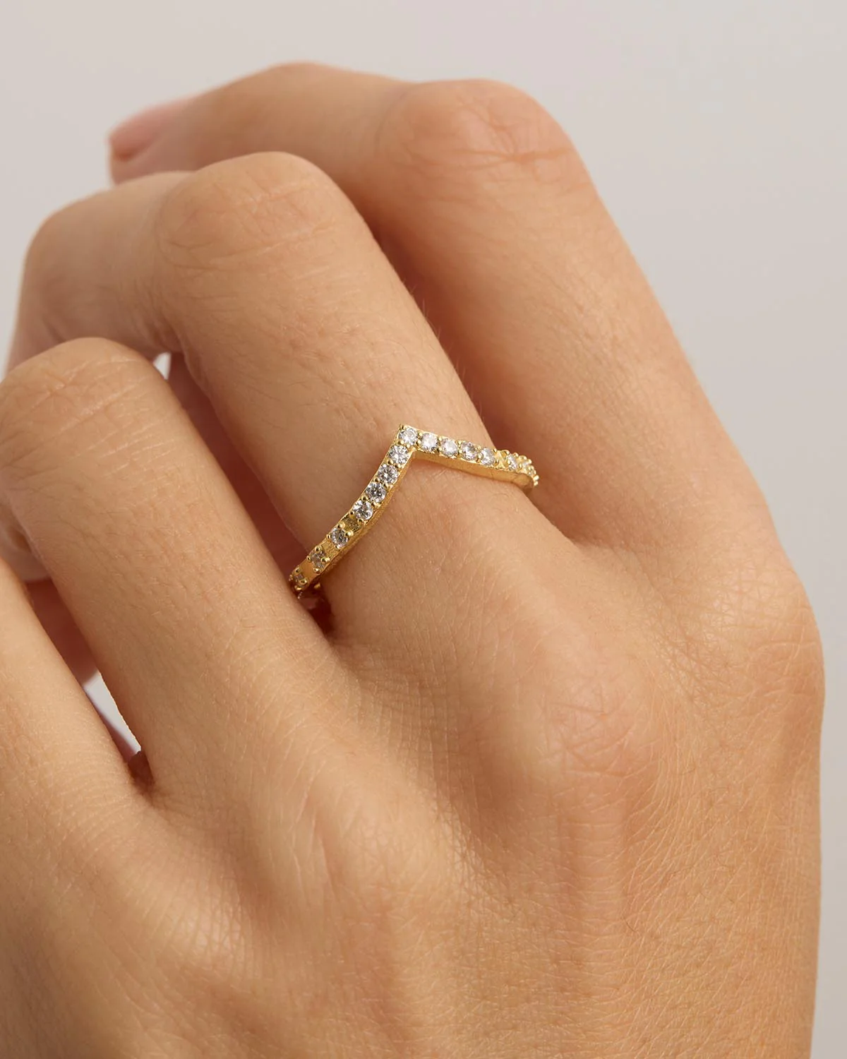 18k Gold Vermeil Universe Ring