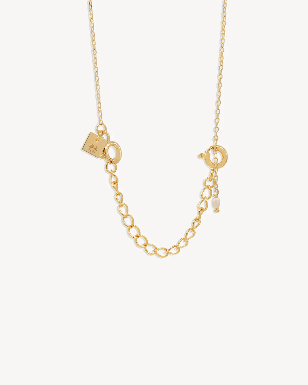 14k Solid Gold Necklace Extender