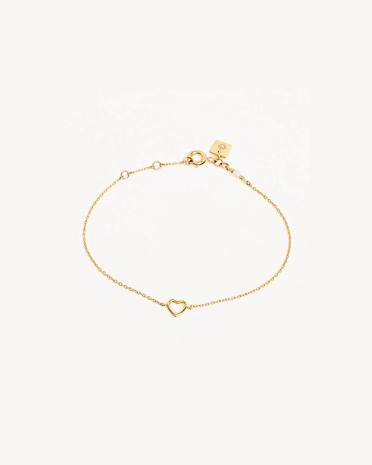 14k Solid Gold Pure Love Bracelet