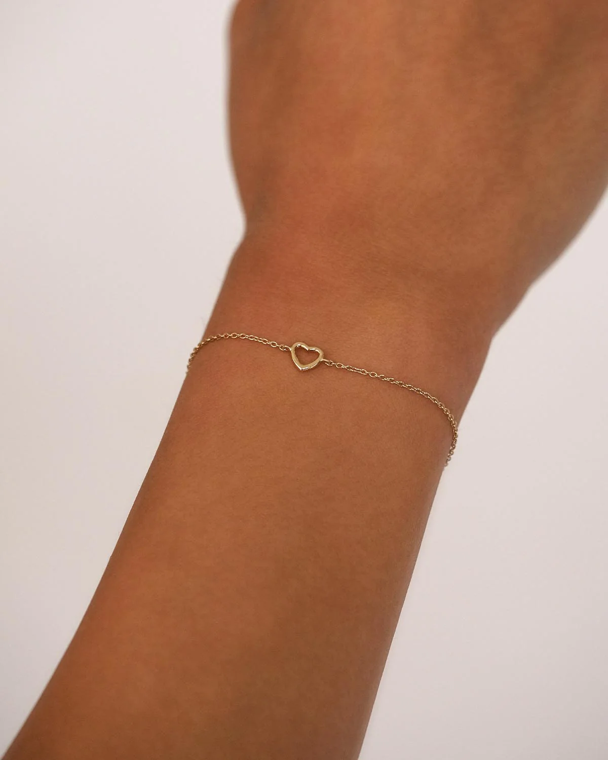 14k Solid Gold Pure Love Bracelet