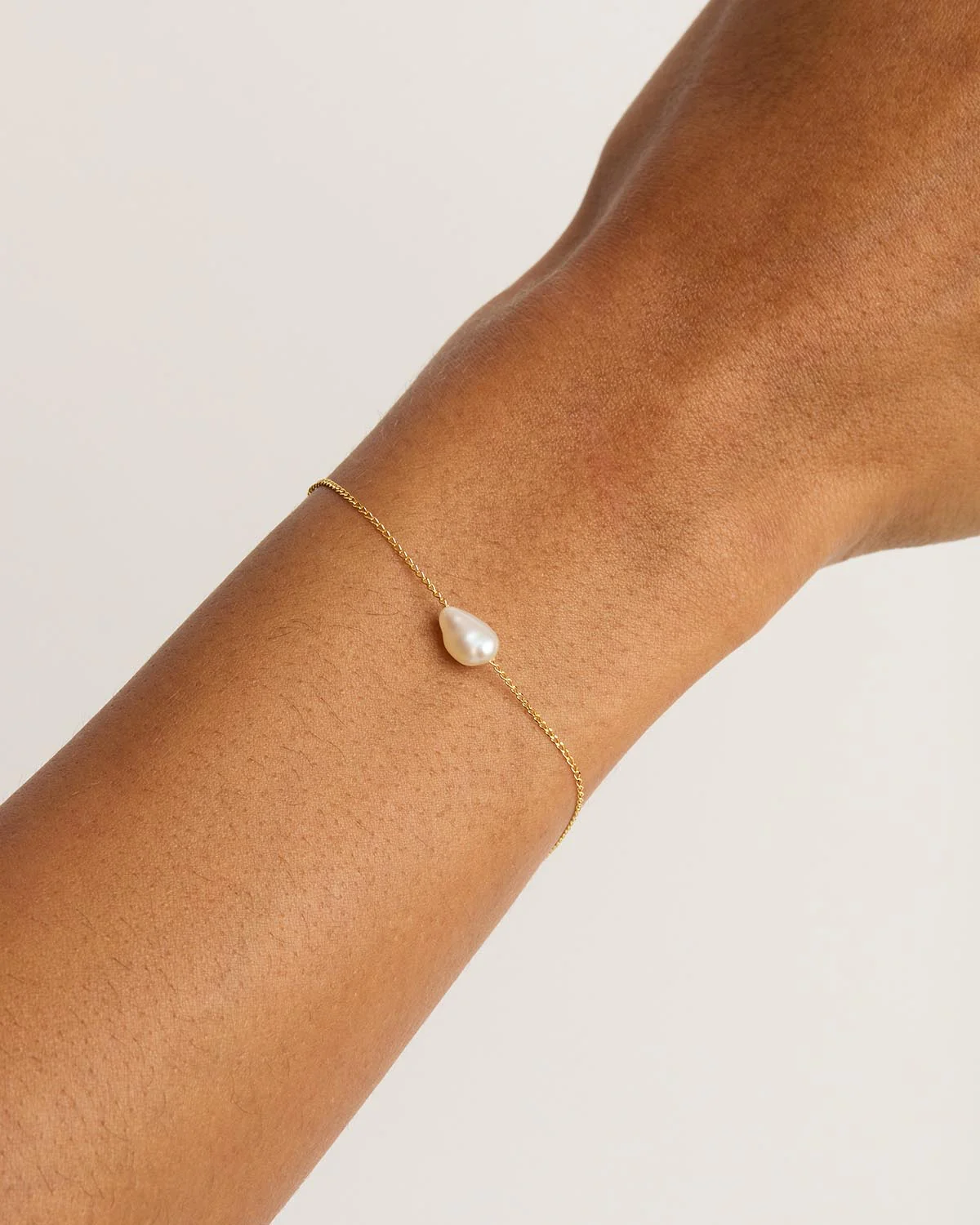14k Solid Gold Tranquillity Bracelet