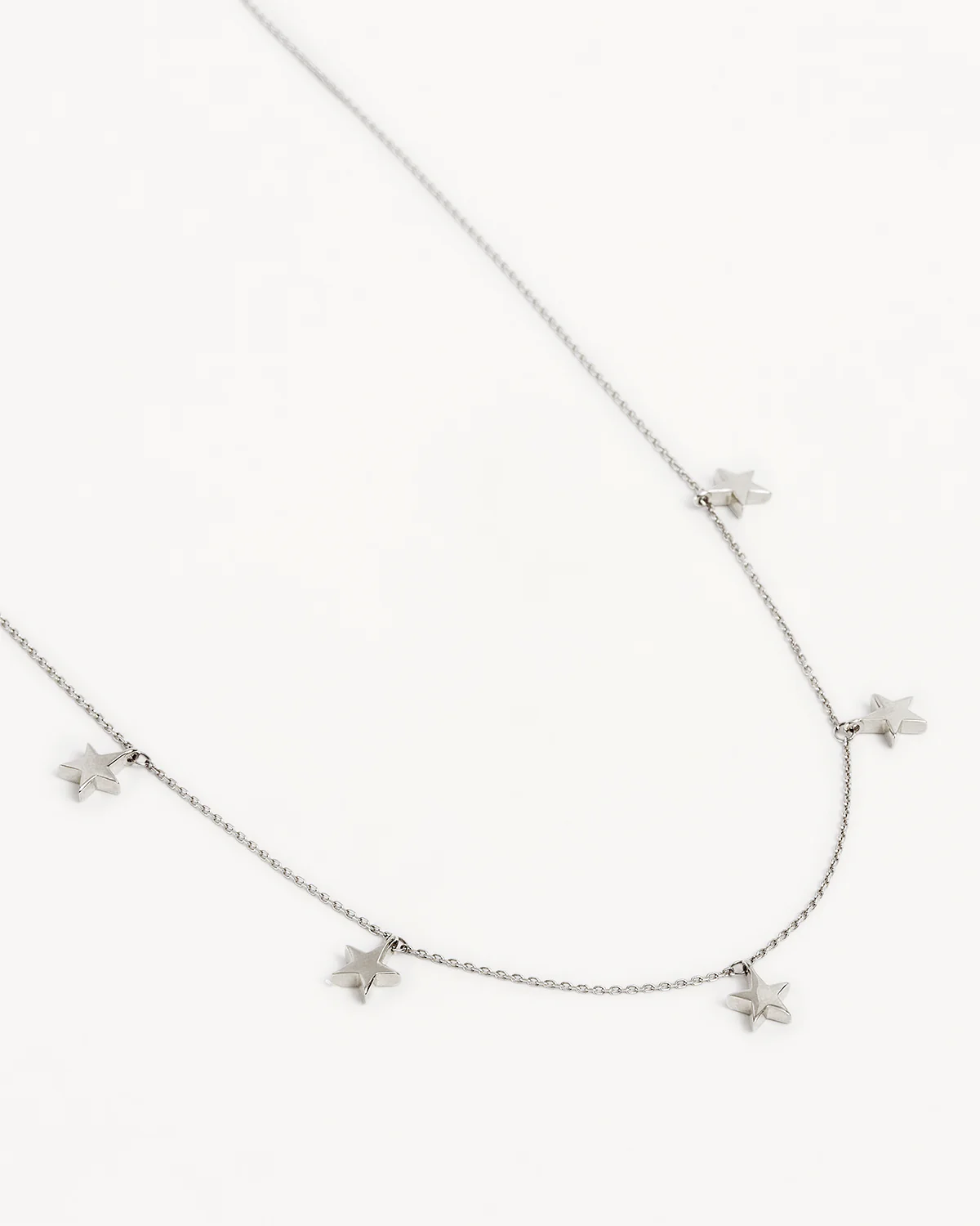 Sterling Silver Star Bright Necklace
