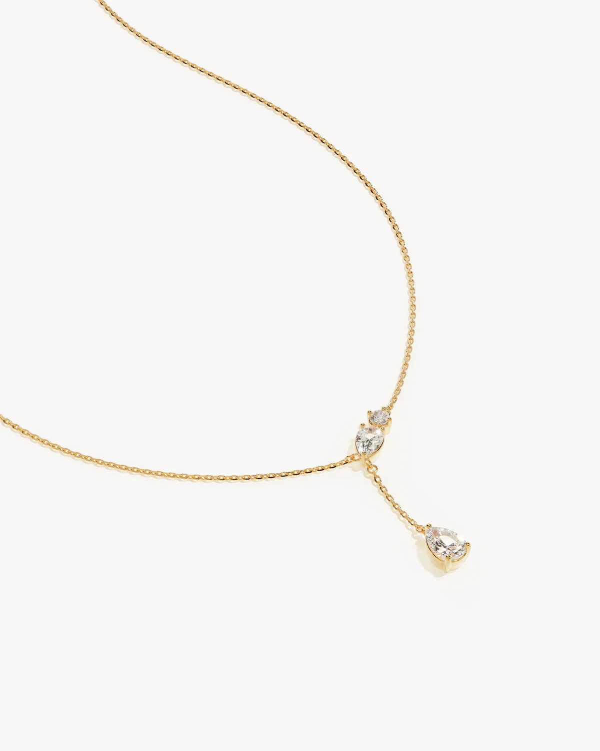 14k Solid Gold With All My Heart Sapphire Necklace