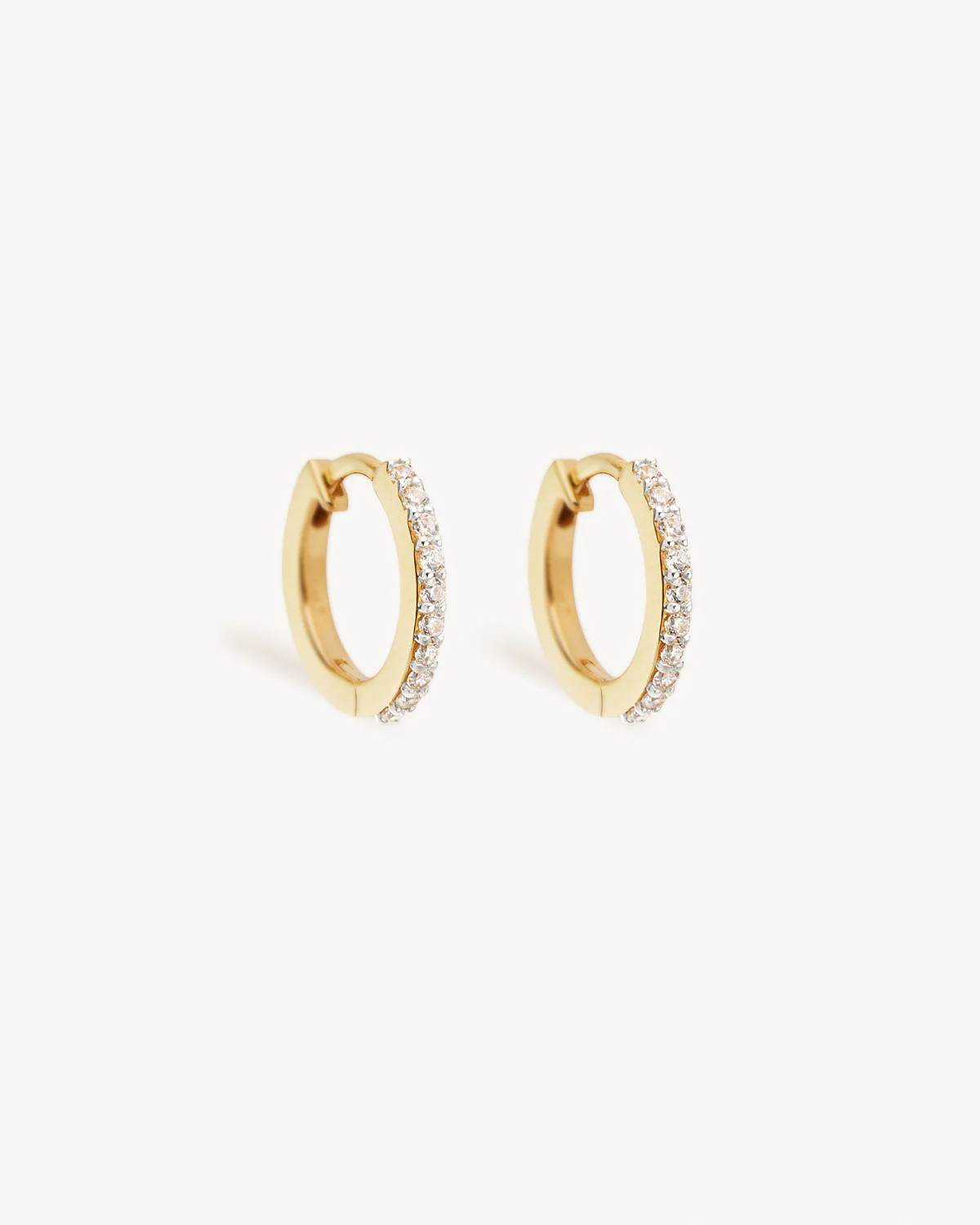 14k Solid Gold Celestial Sleepers - Pair