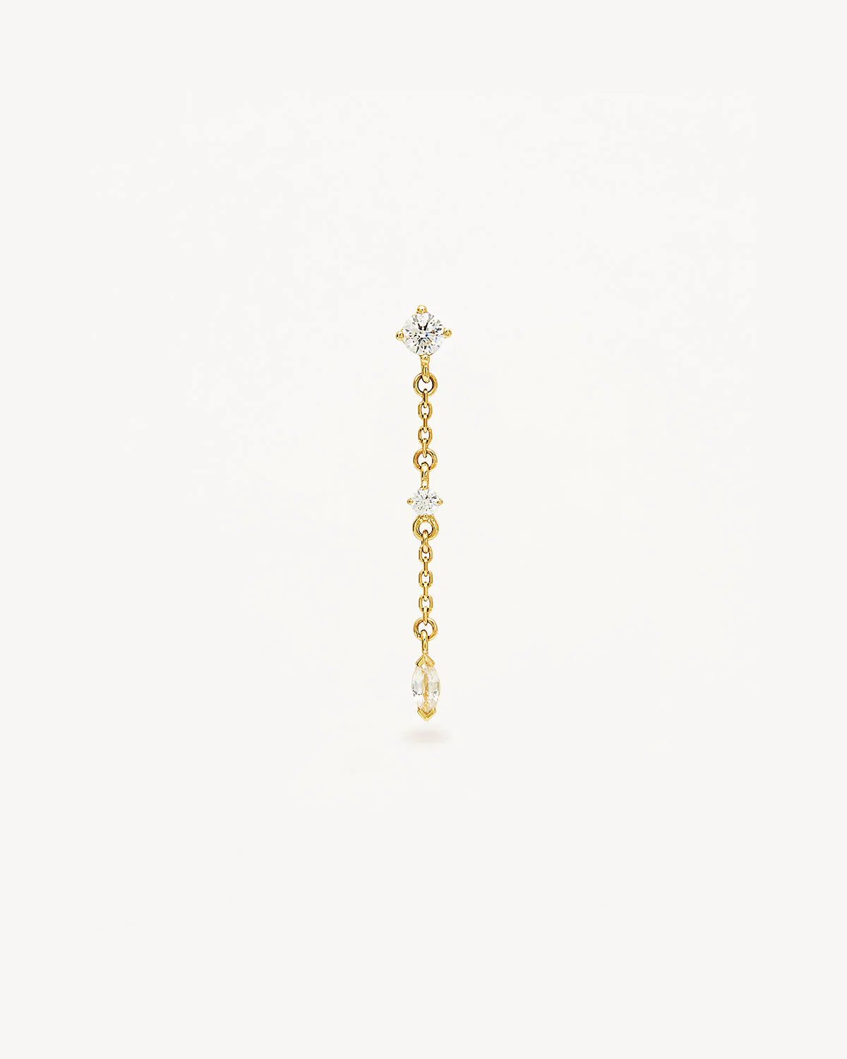 418-14k-solid-gold-whisper-chain-earring-1.webp 14k Solid Gold Whisper Chain Earring