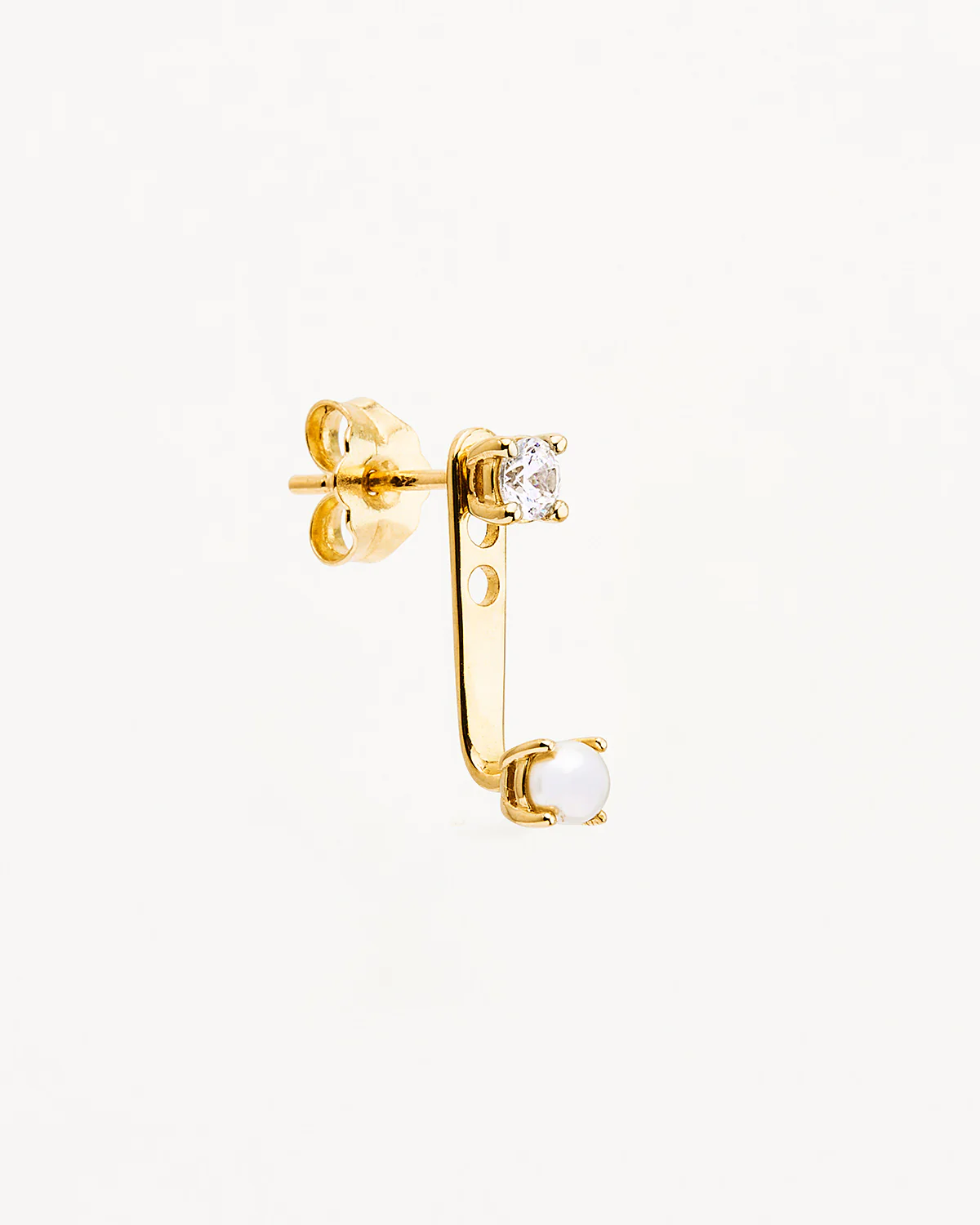 14k Solid Gold Purity Lab-Grown Diamond Ear Jacket