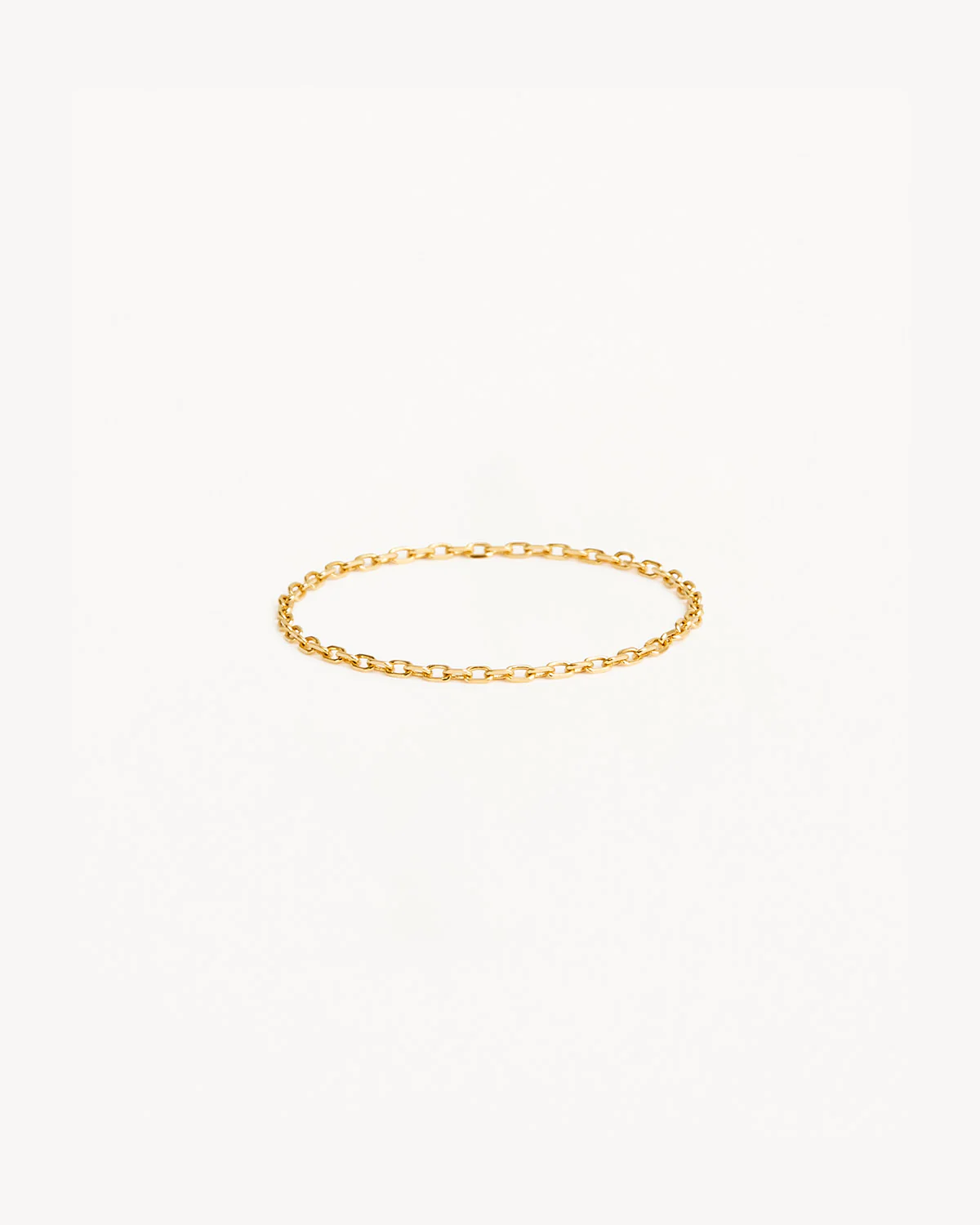 14k Solid Gold Purity Chain Ring