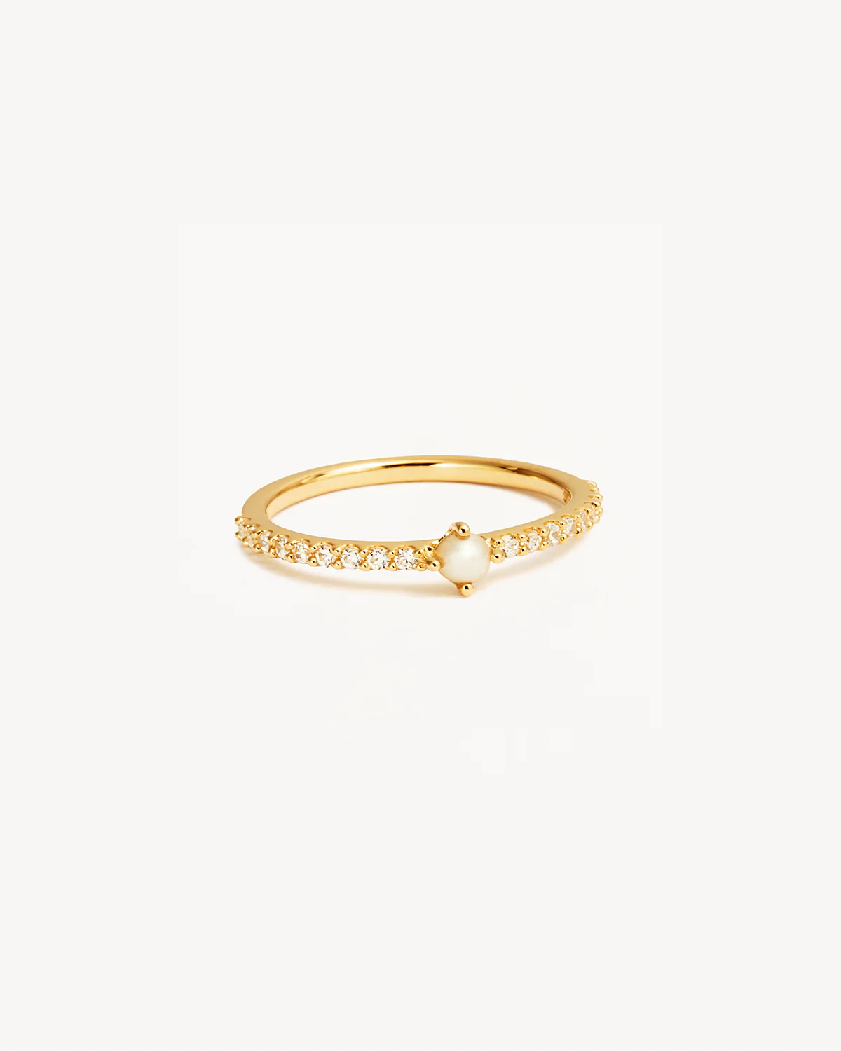 14k Solid Gold Whispers of the Sea Diamond Ring