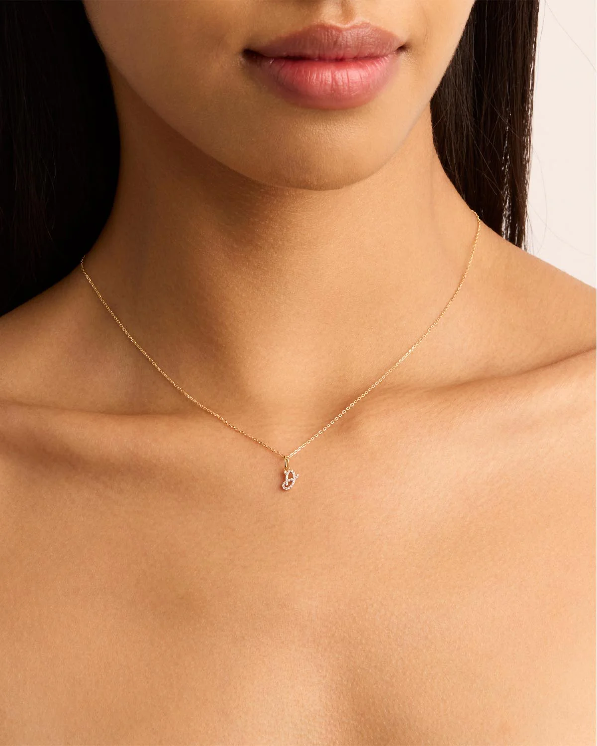 533-14k-solid-gold-forever-love-diamond-letter-necklace-pendant-11.webp 14k Solid Gold Forever Love Diamond Letter Necklace Pendant