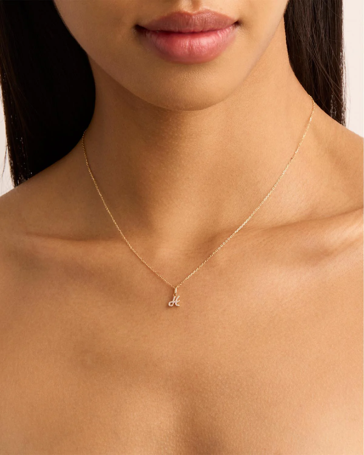 533-14k-solid-gold-forever-love-diamond-letter-necklace-pendant-24.webp 14k Solid Gold Forever Love Diamond Letter Necklace Pendant