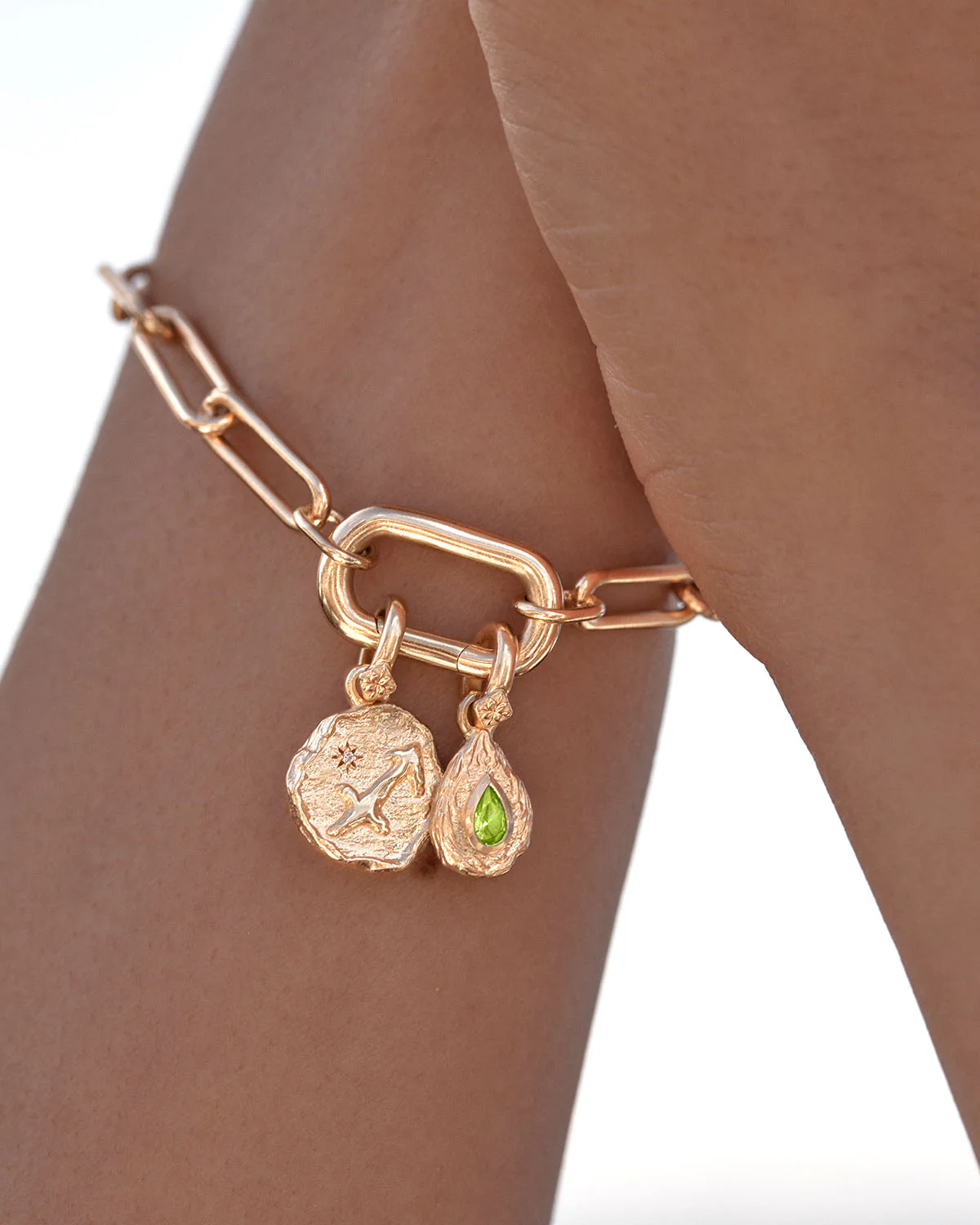 690-18k-gold-vermeil-with-love-annex-link-bracelet-6.webp 18k Gold Vermeil With Love Annex Link Bracelet