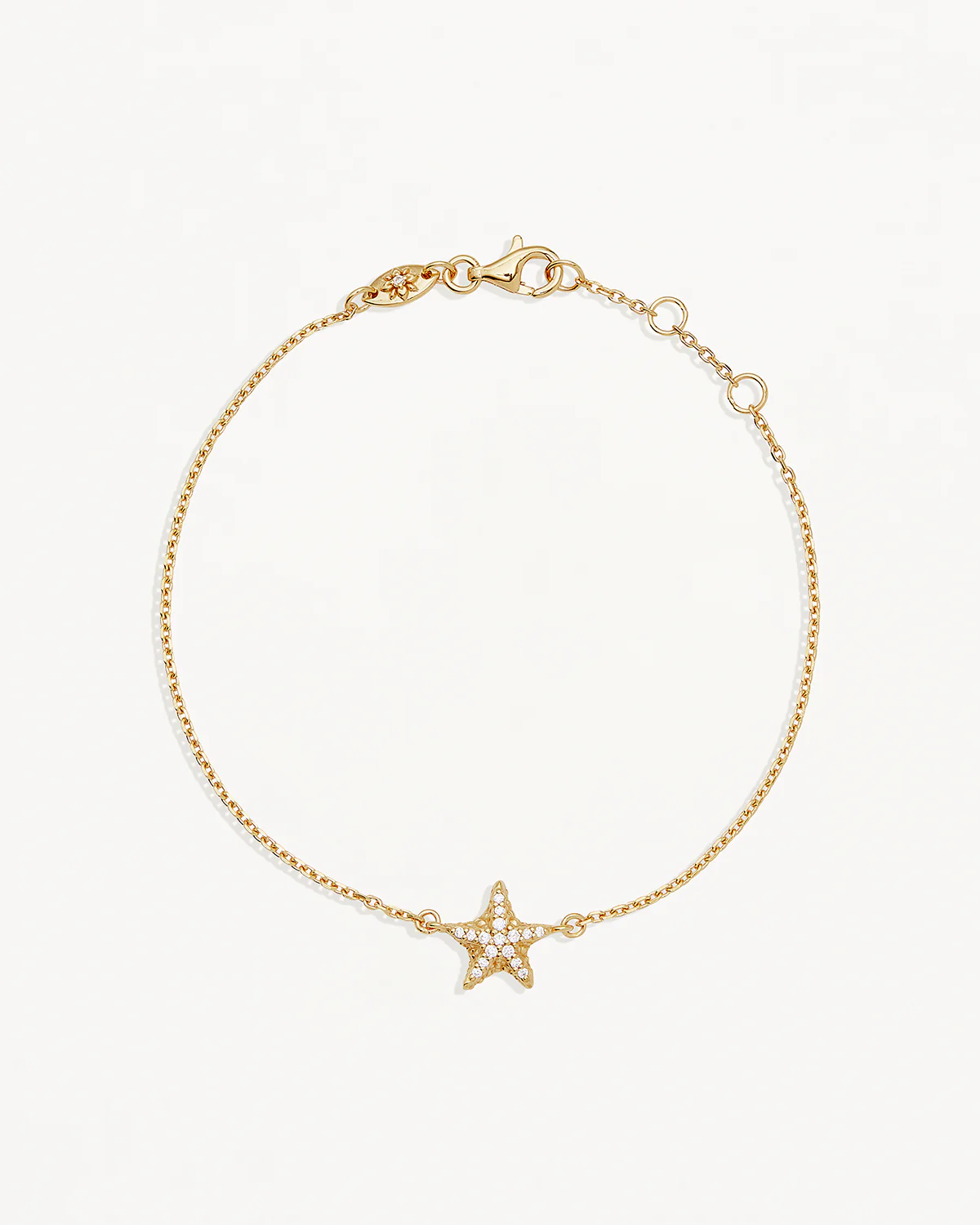 18k Gold Vermeil By the Sea Starfish Bracelet