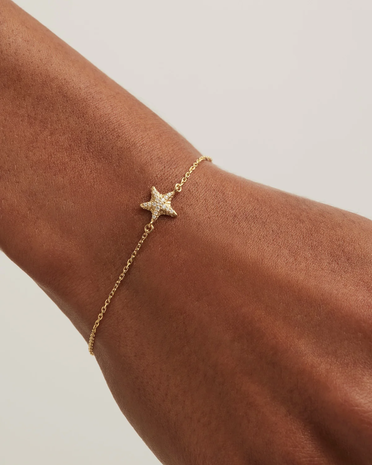 18k Gold Vermeil By the Sea Starfish Bracelet
