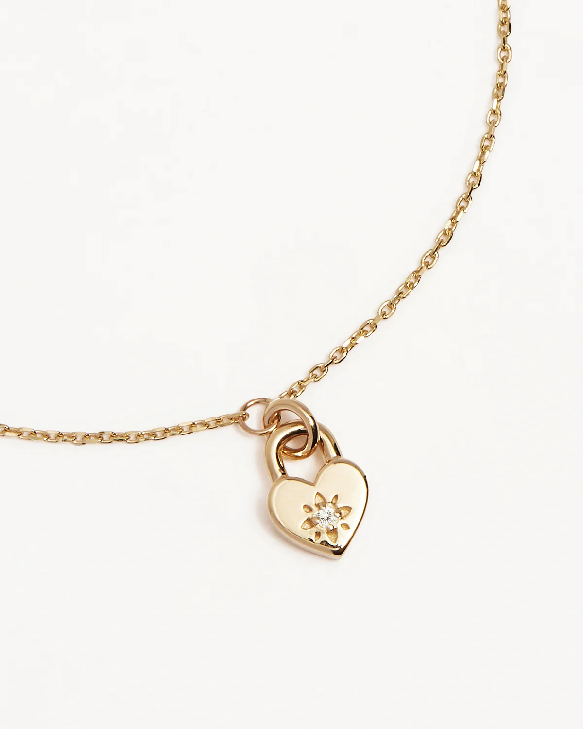 710-18k-gold-vermeil-crystal-lotus-heart-padlock-bracelet-3.webp 18k Gold Vermeil Crystal Lotus Heart Padlock Bracelet