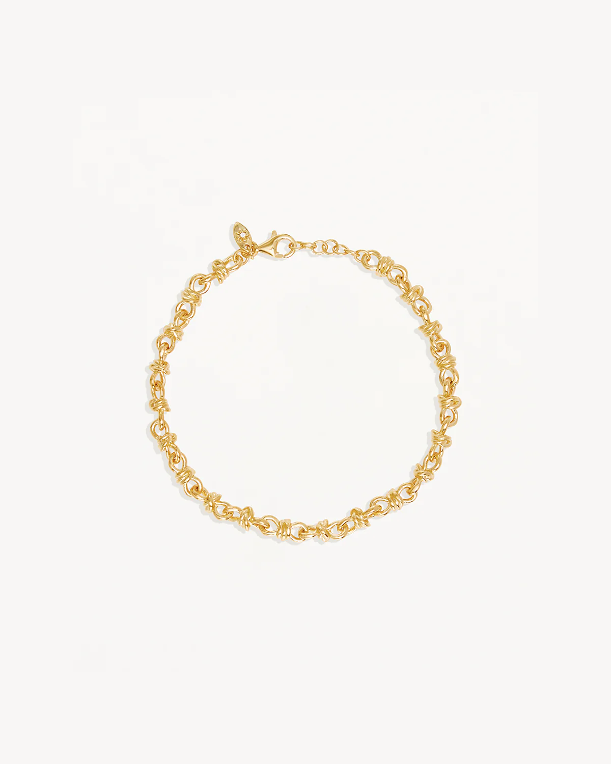 18k Gold Vermeil Entwined Bracelet