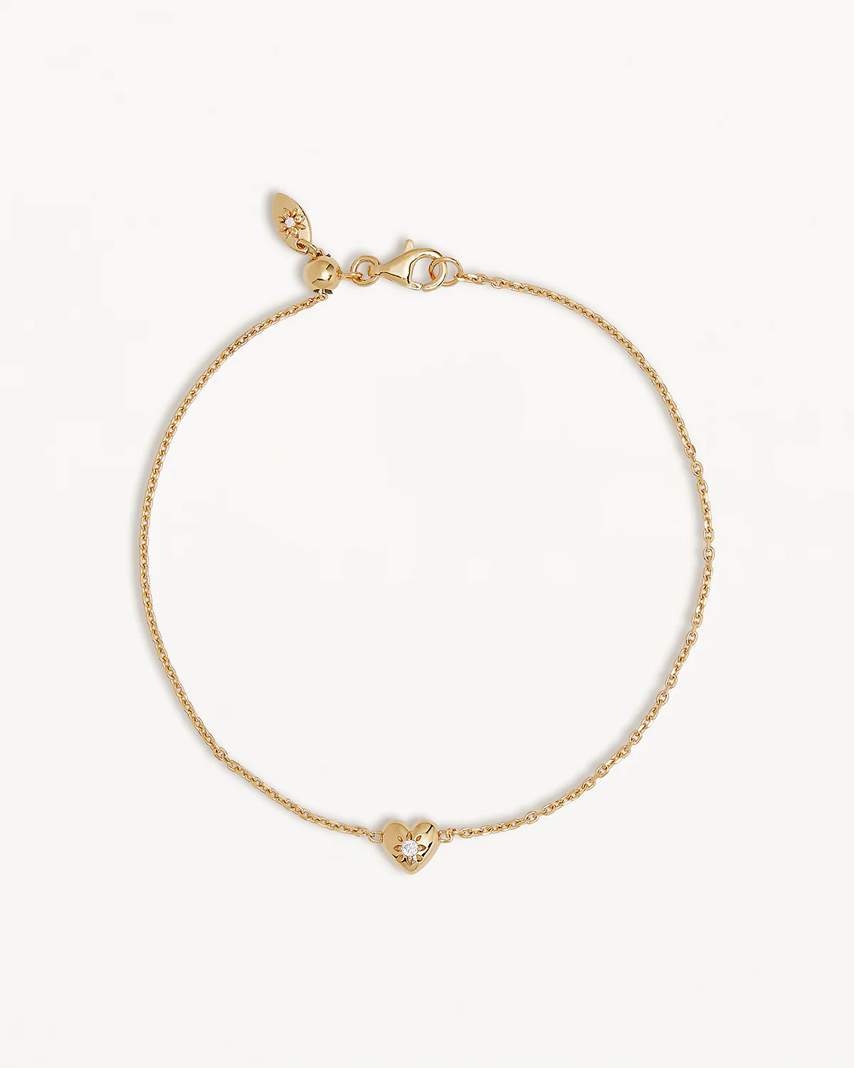 18k Gold Vermeil Blooming Hearts Bracelet