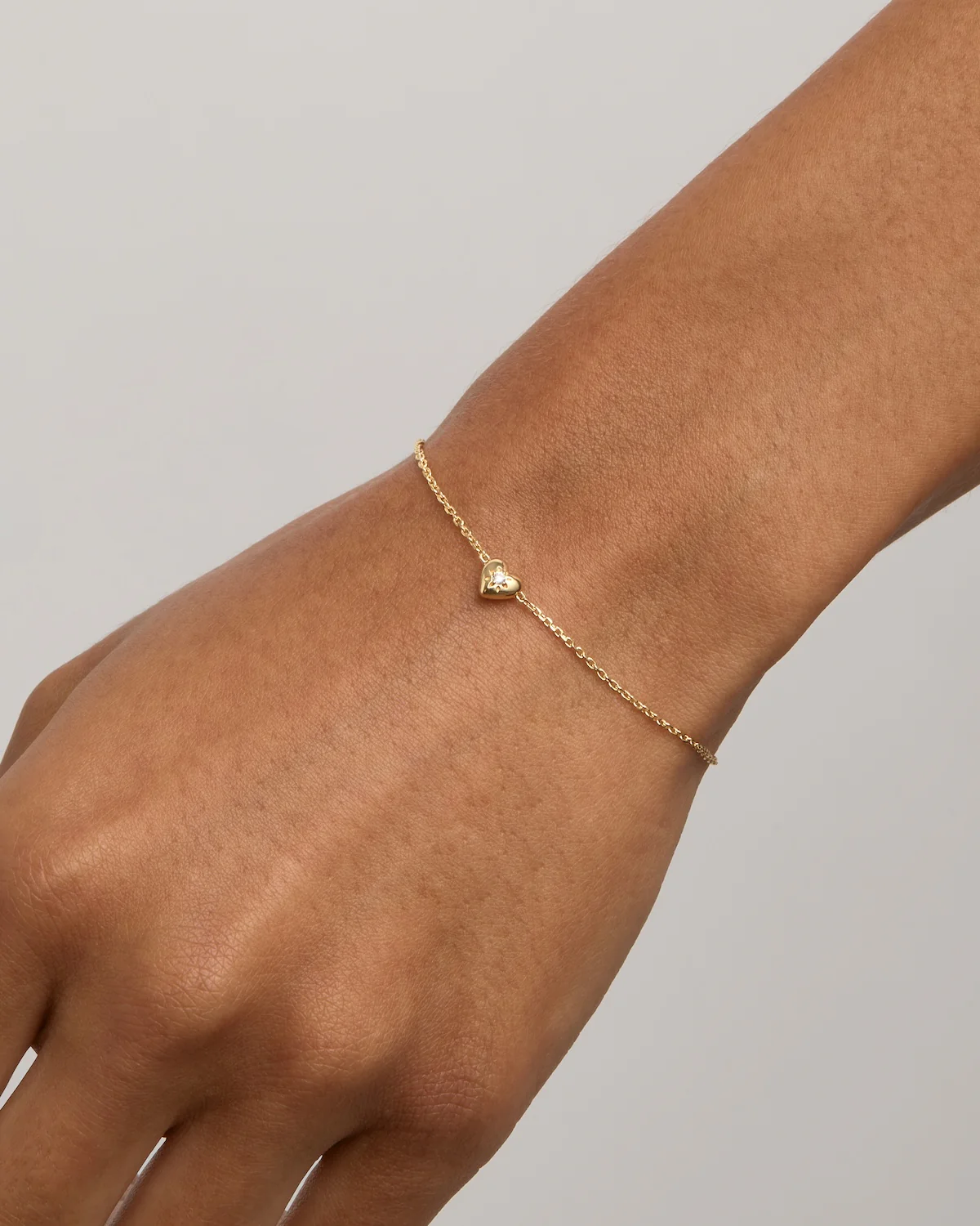 18k Gold Vermeil Blooming Hearts Bracelet