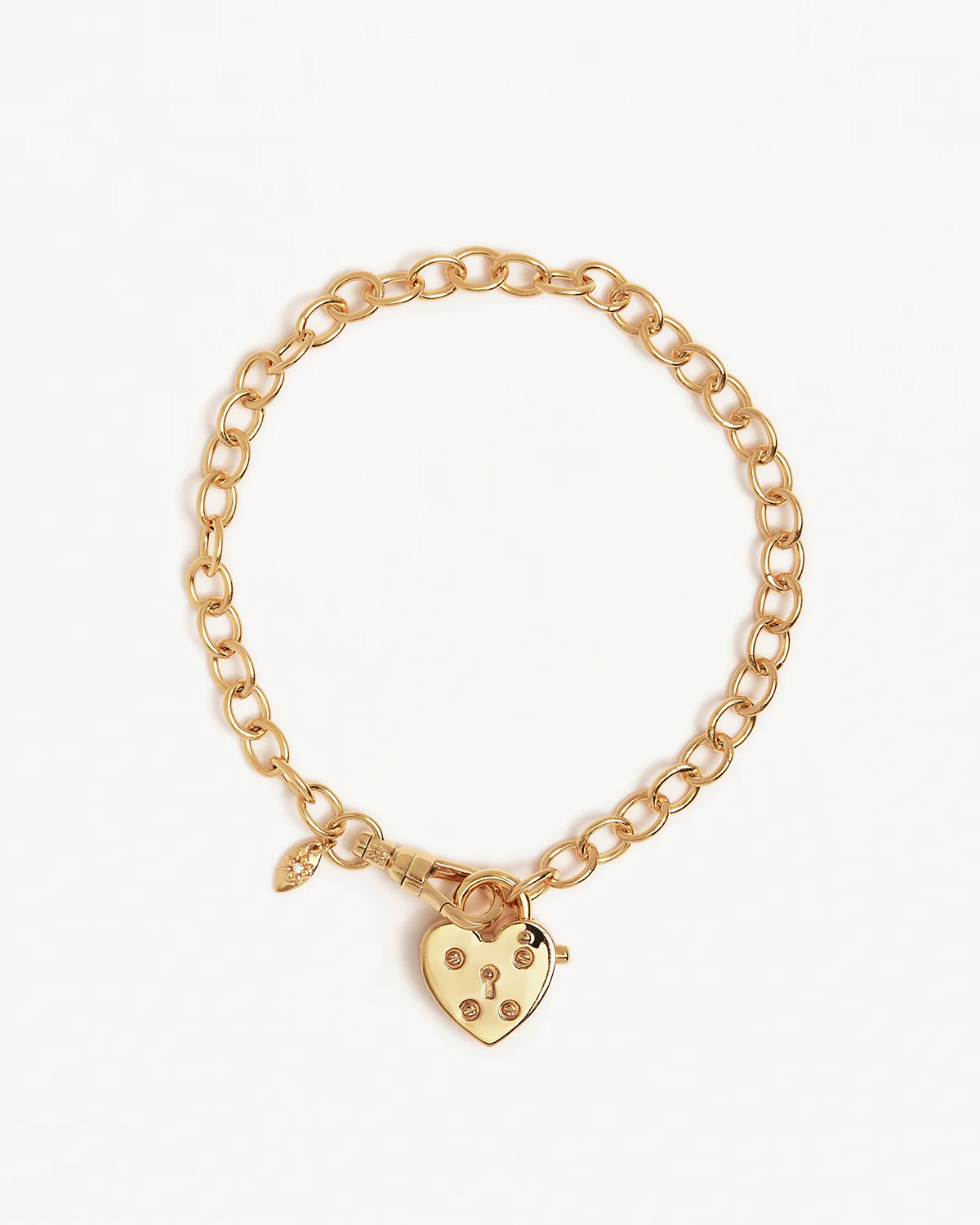 18k Gold Vermeil Love Unlocked Padlock Bracelet