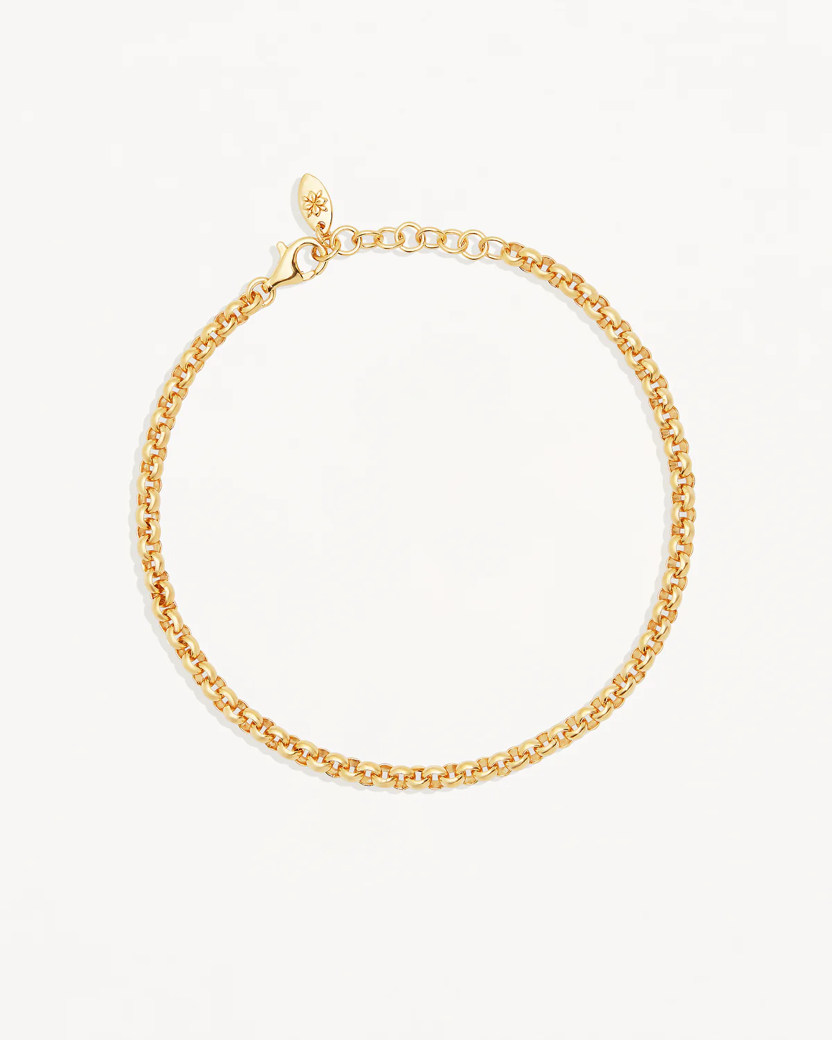 18k Gold Vermeil Belcher Chain Bracelet