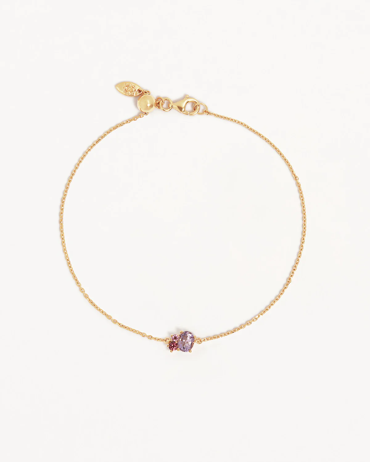 18k Gold Vermeil Kindred Birthstone Bracelet - October