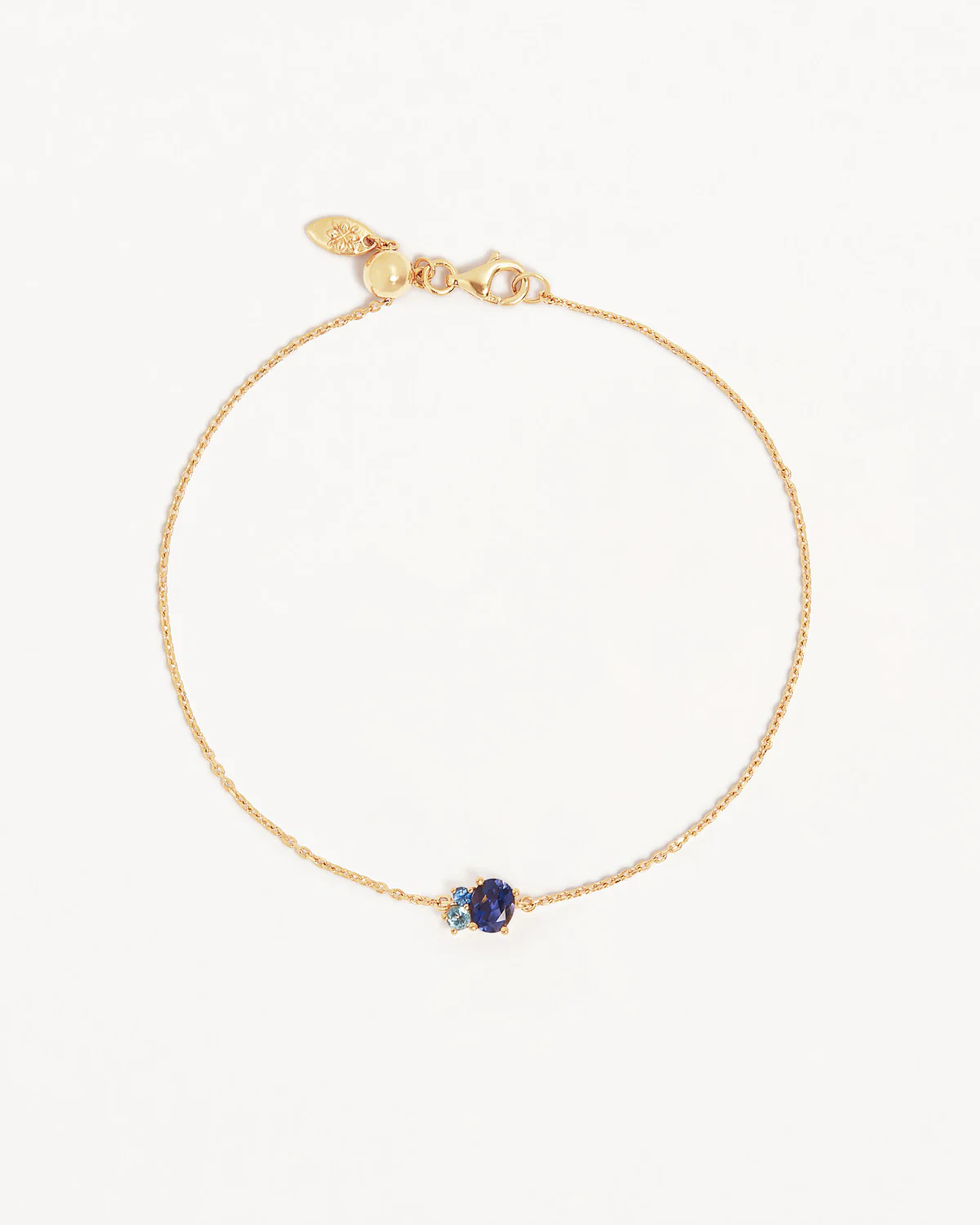 18k Gold Vermeil Kindred Birthstone Bracelet - September