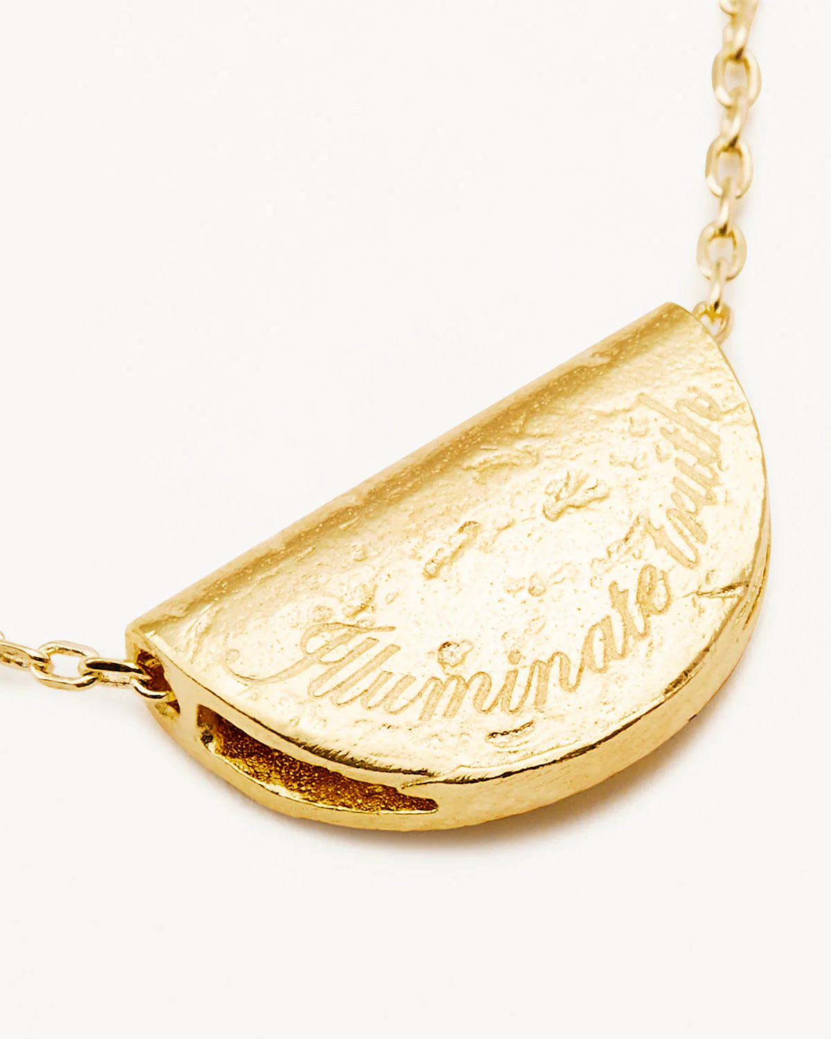 783-18k-gold-vermeil-lotus-birthstone-necklace-november-citrine-4.webp 18k Gold Vermeil Lotus Birthstone Necklace - November - Citrine