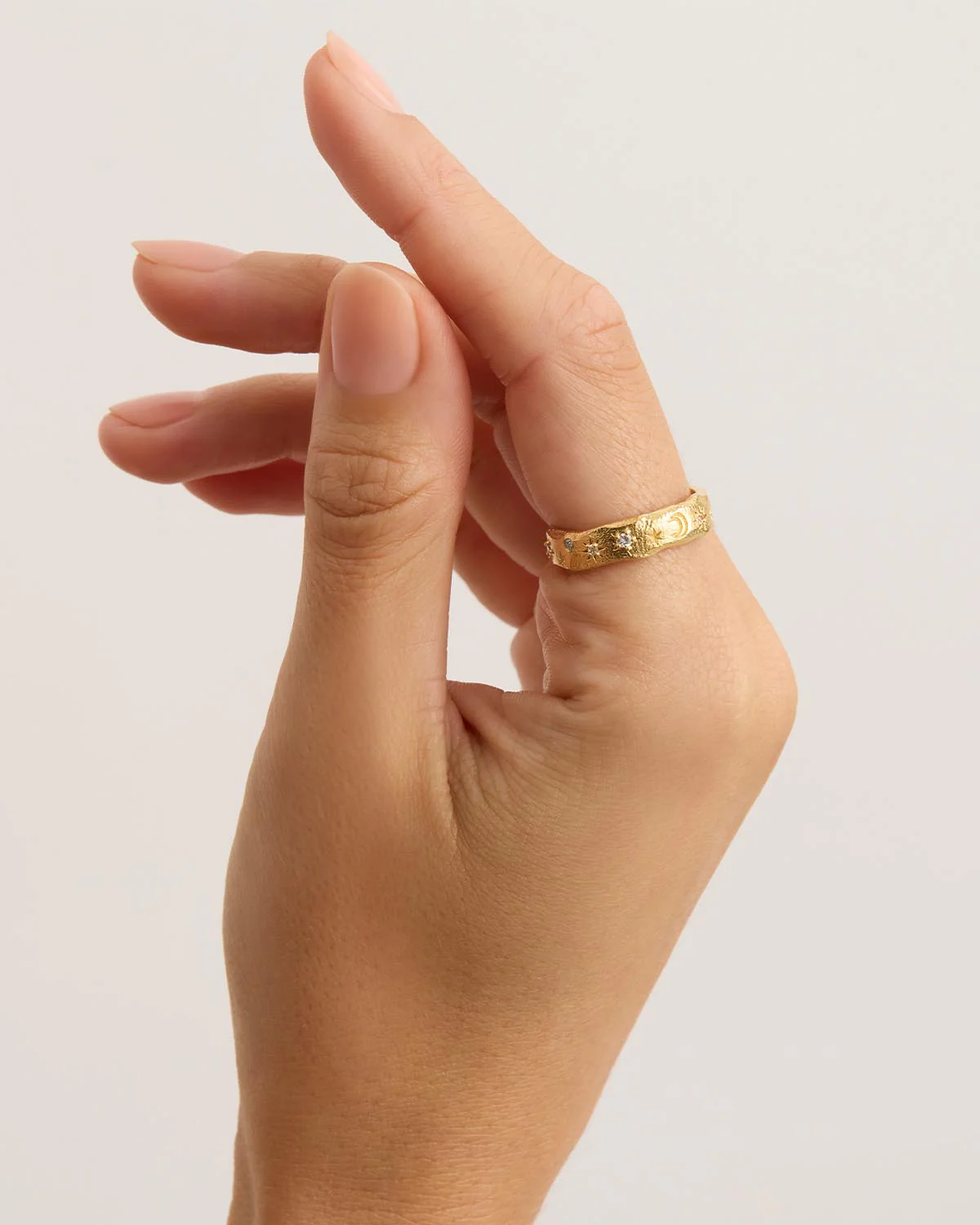 18k Gold Vermeil Wanderer Ring