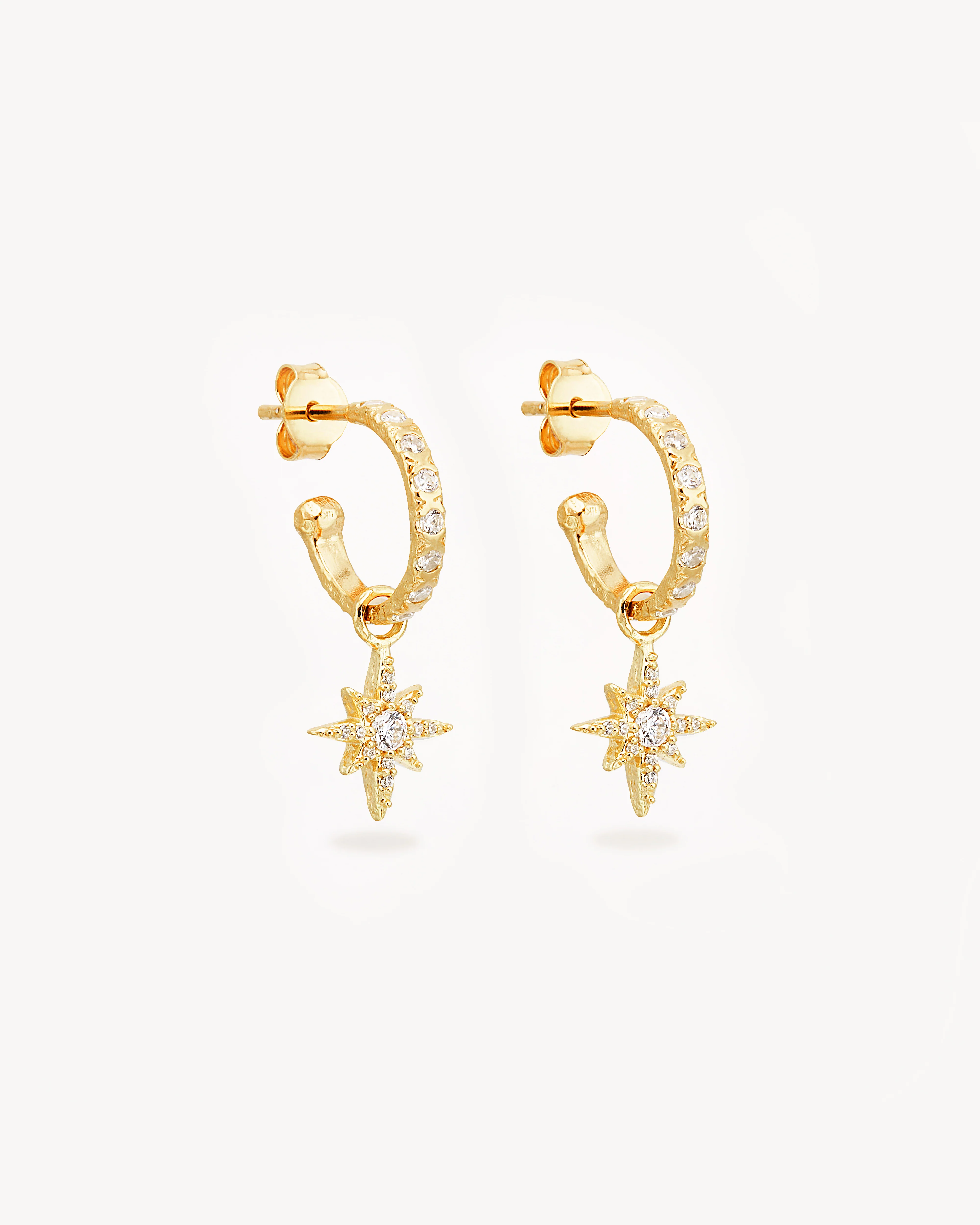 18k Gold Vermeil Dancing In Starlight Hoops
