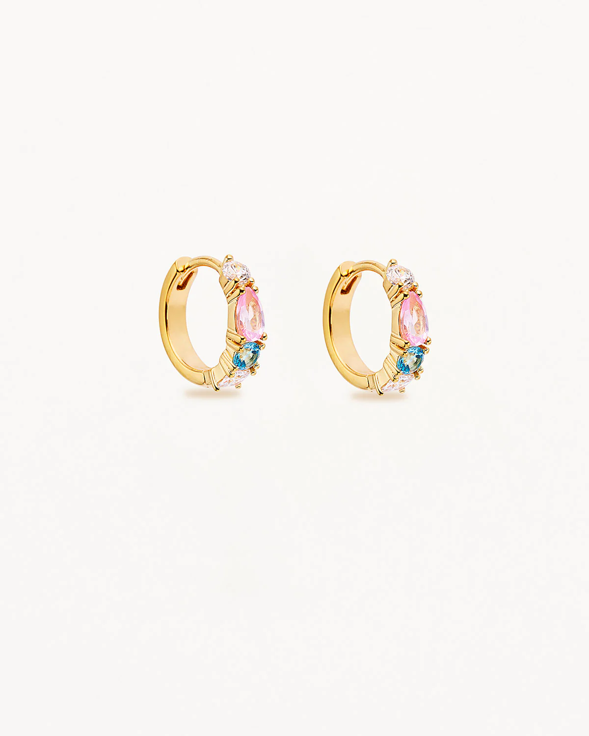 18k Gold Vermeil Cherish Deeply Hoops