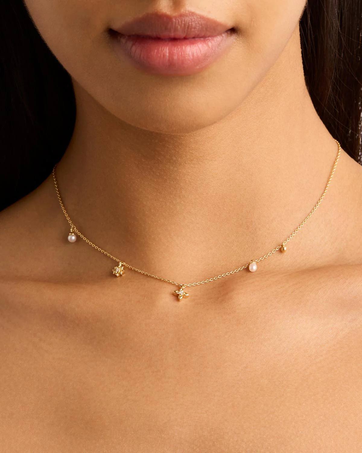 931-18k-gold-vermeil-live-in-peace-choker-4.webp 18k Gold Vermeil Live in Peace Choker