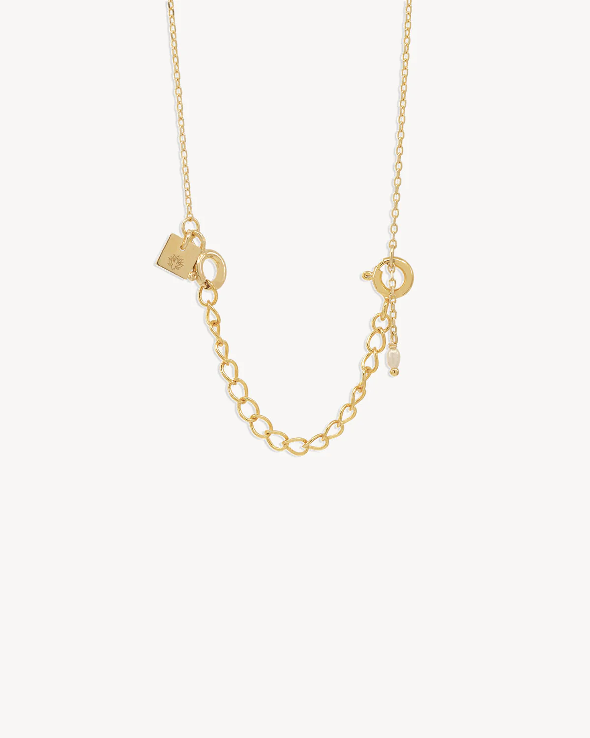 18k Gold Vermeil Necklace Extender