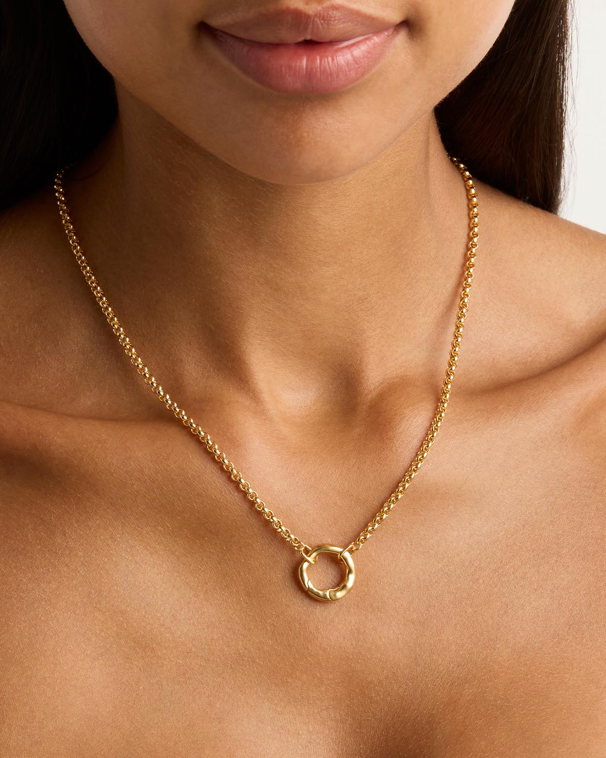 18k Gold Vermeil Horizon Annex Link Necklace