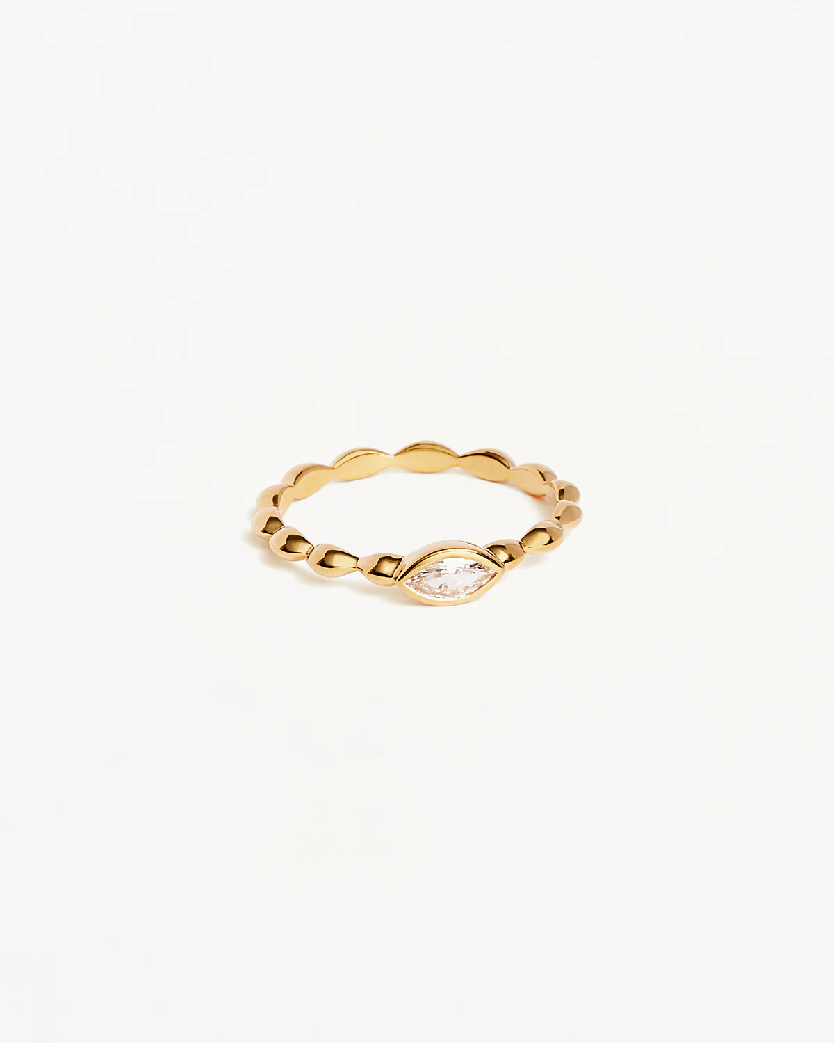 18k Gold Vermeil Lucky Eye Ring