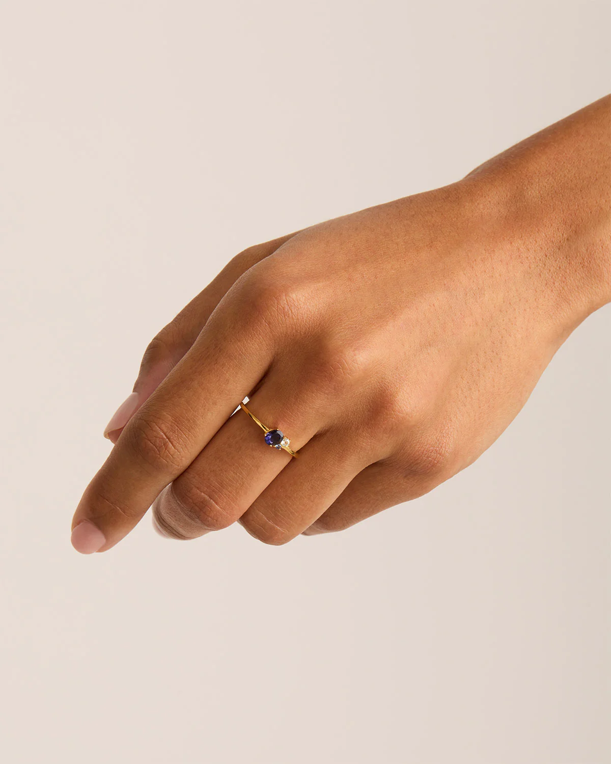 18k Gold Vermeil Kindred Birthstone Ring - September